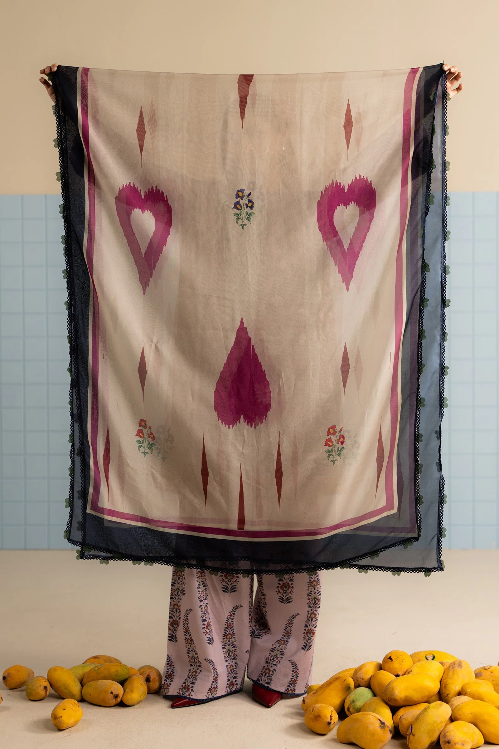 Zara Shahjahan Coco Prints Lawn Edit Vol-3 – Lioré-7B - Image 5