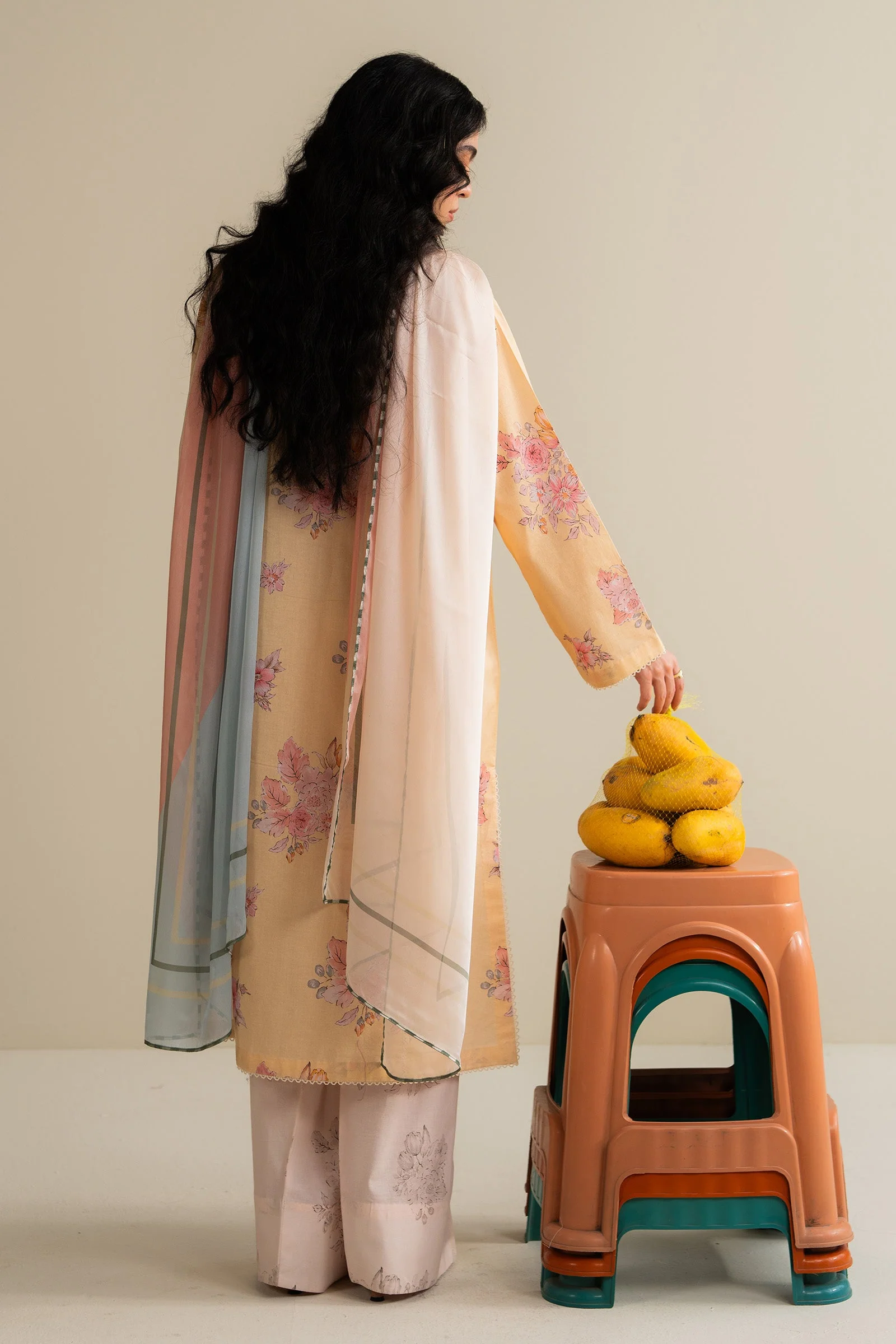 Zara Shahjahan Coco Prints Lawn Edit Vol-3 – Ovela-1B - Image 3