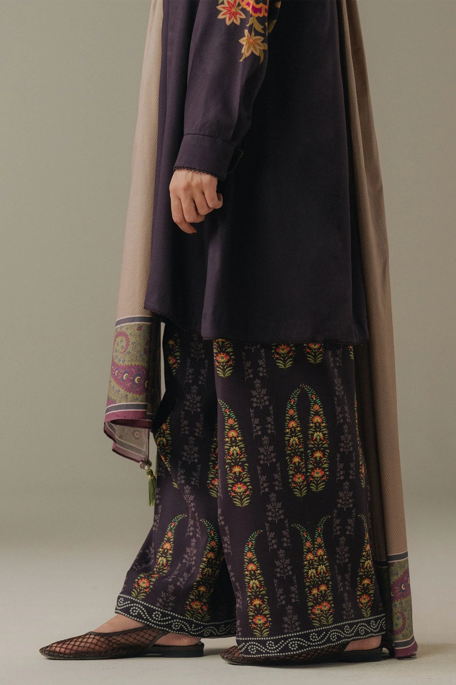 Zara Shahjahan Coco Prints Winter Edit V – Autumn Line-10B - Image 3