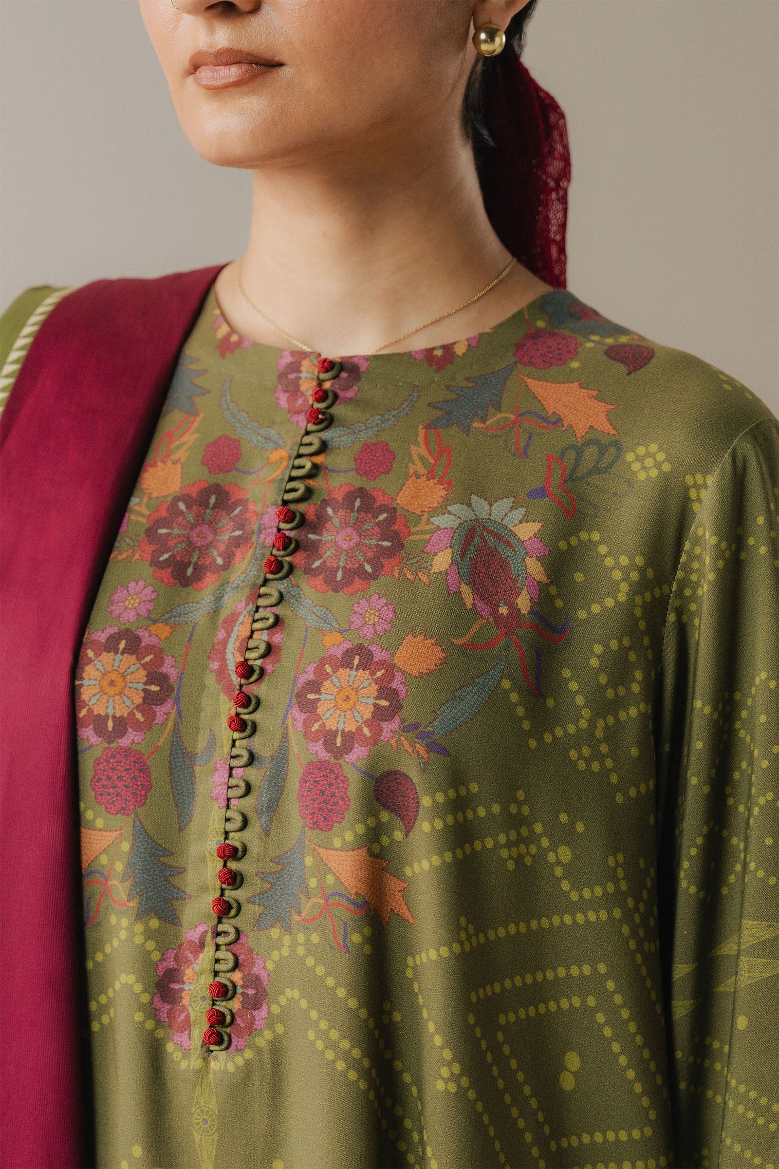 Zara Shahjahan Coco Prints Winter Edit V – Terracotta Sky-9A - Image 4