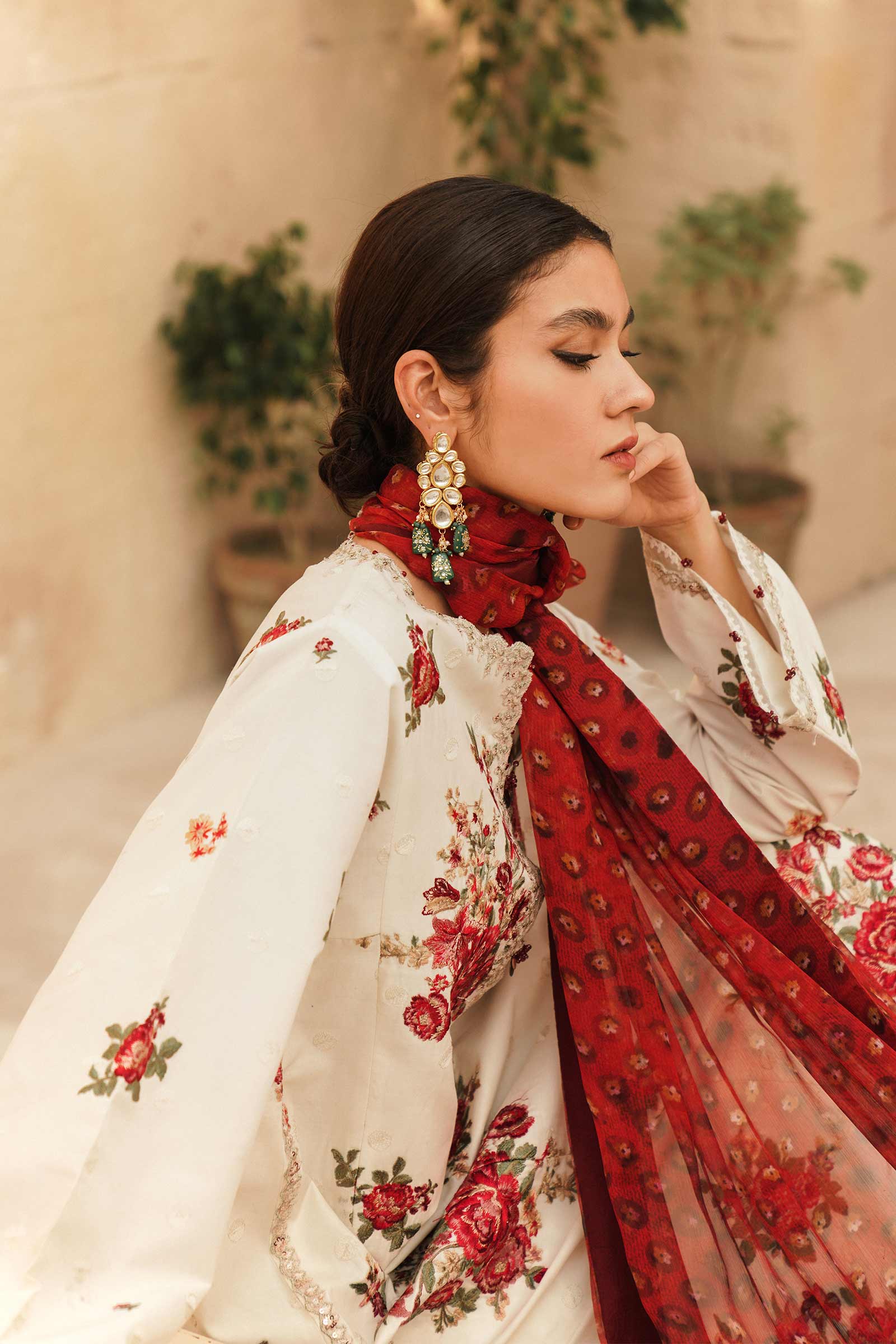 Zara Shahjahan Eid Luxury Lawn Collection – Gul - Image 7
