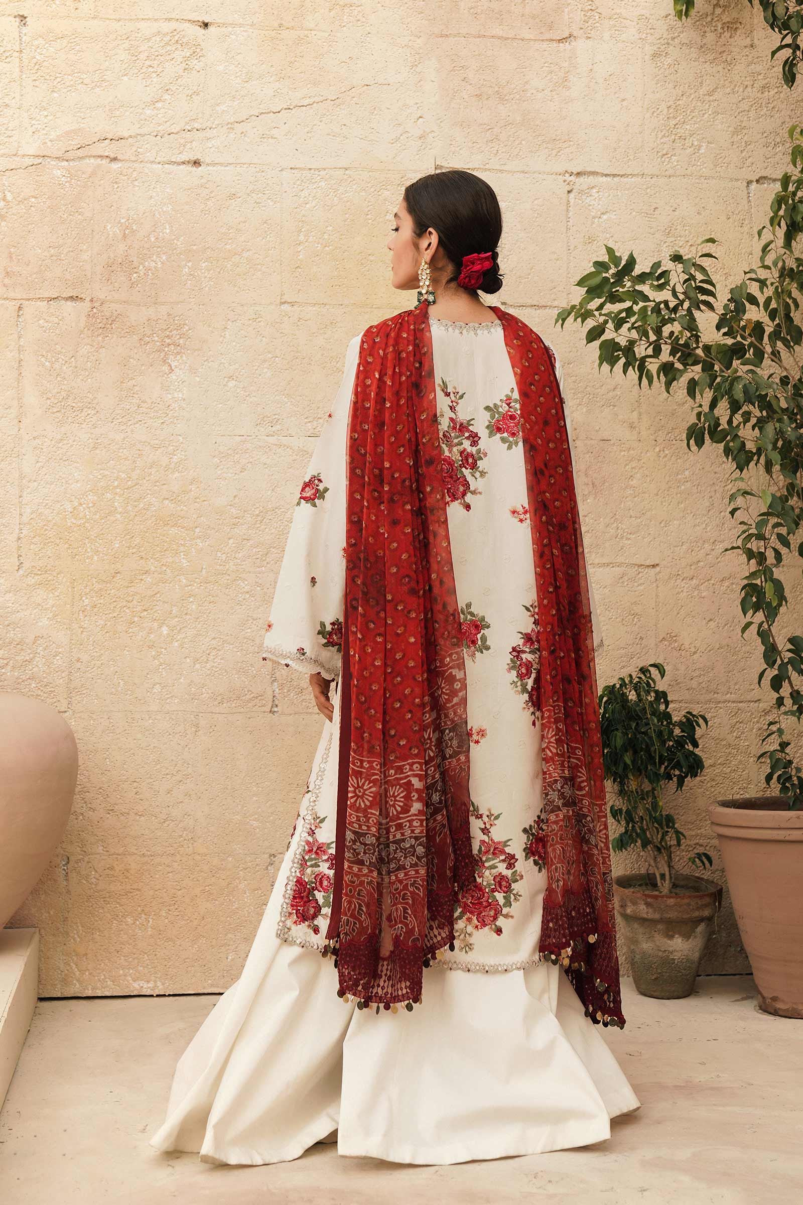 Zara Shahjahan Eid Luxury Lawn Collection – Gul - Image 8