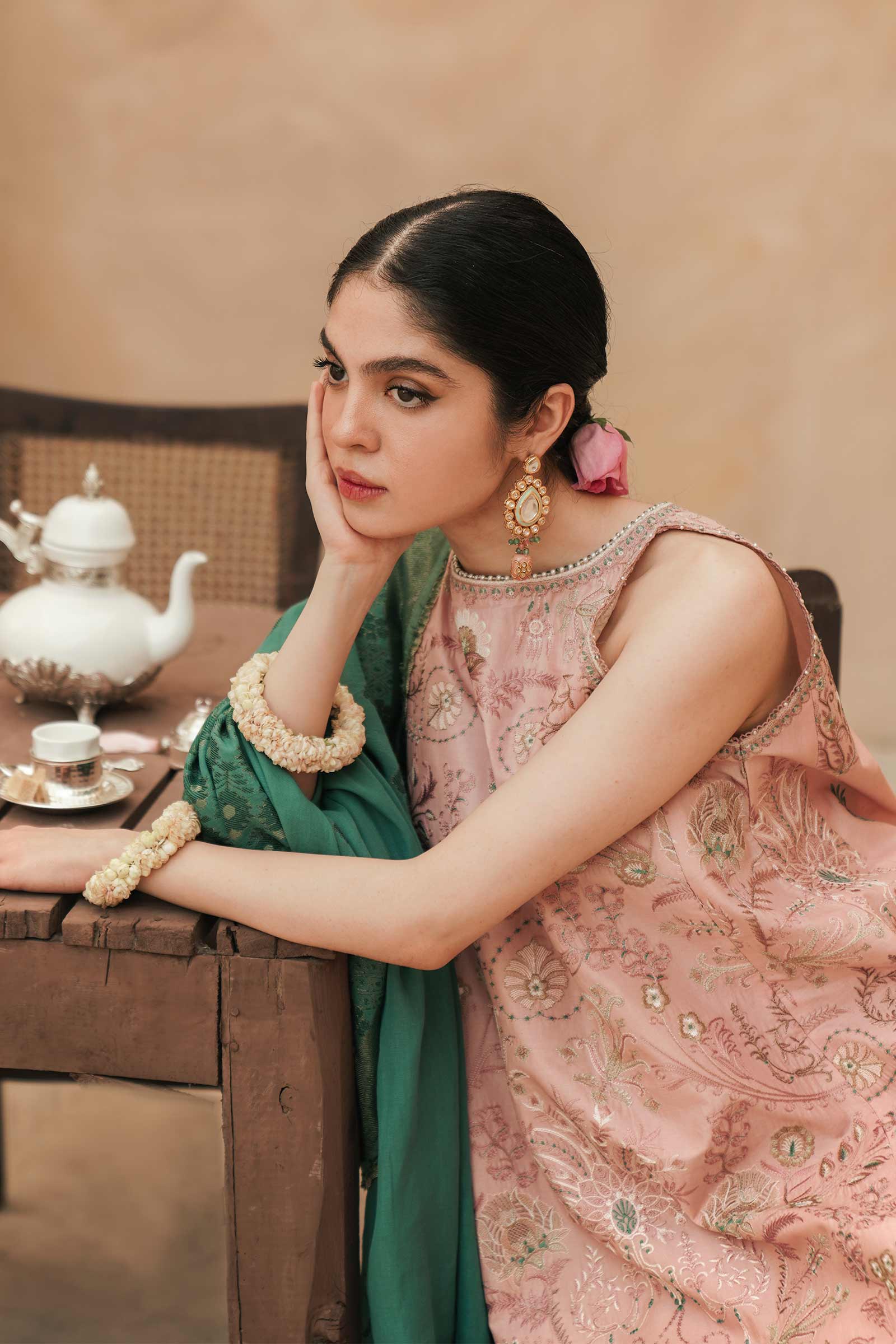 Zara Shahjahan Eid Luxury Lawn Collection – Zaina - Image 6