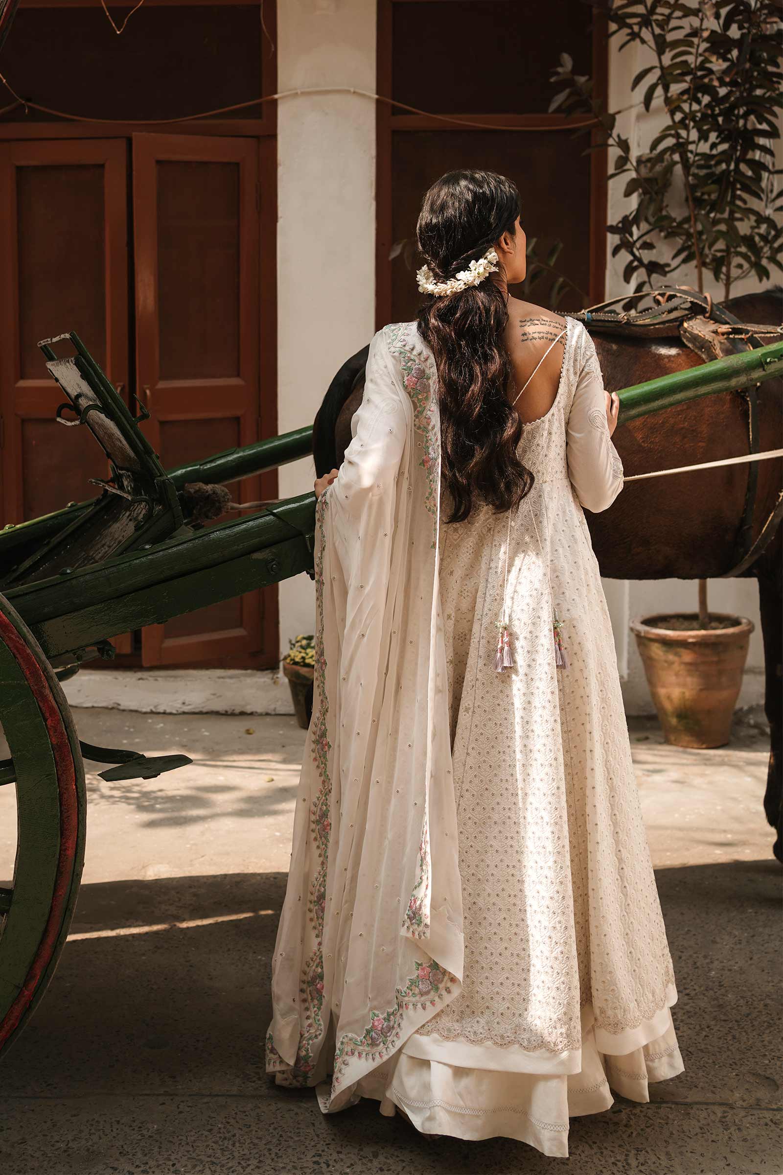 Zara Shahjahan Luxury Eid Lawn Collection 2022 – Bano-B - Image 3