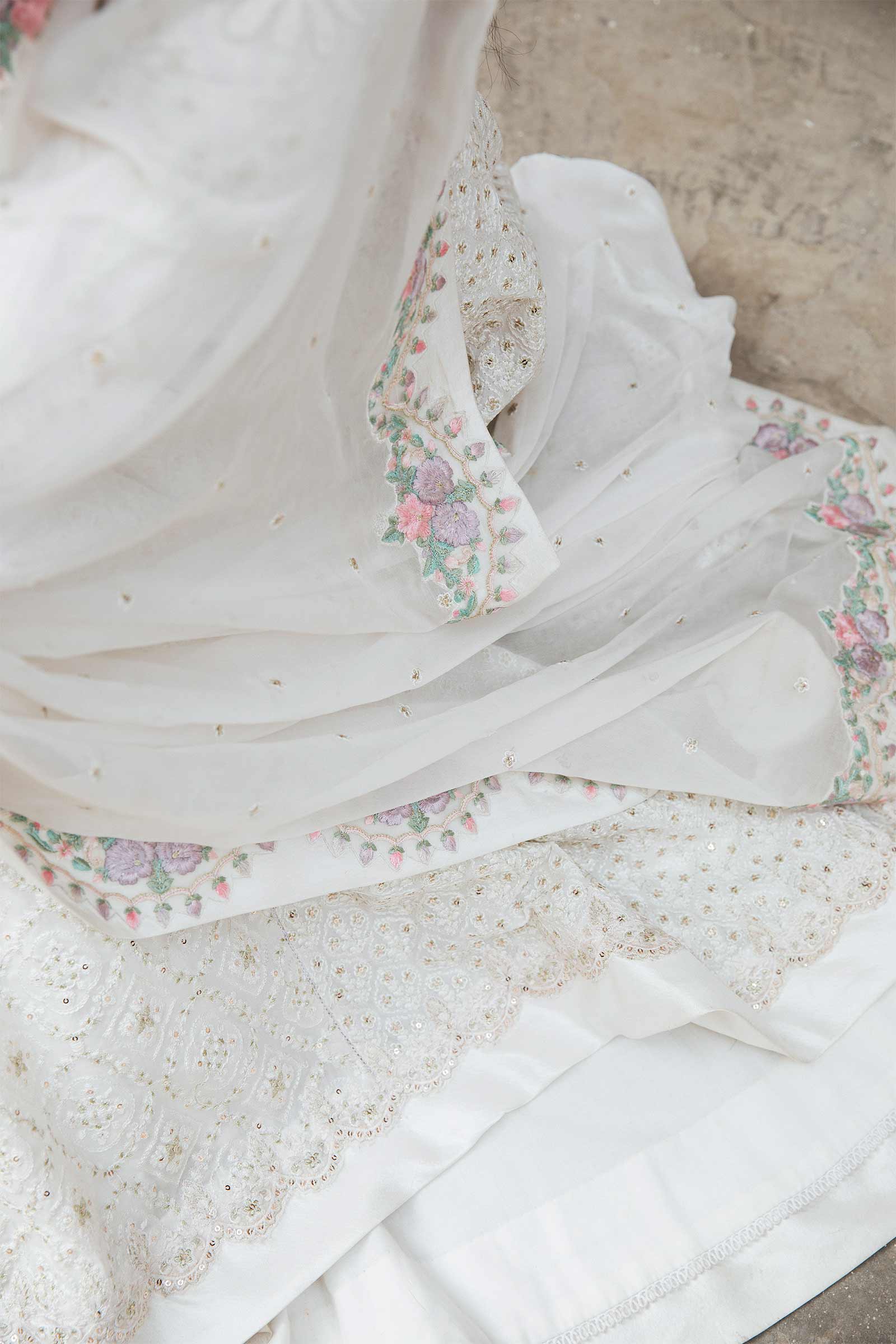 Zara Shahjahan Luxury Eid Lawn Collection 2022 – Bano-B - Image 7