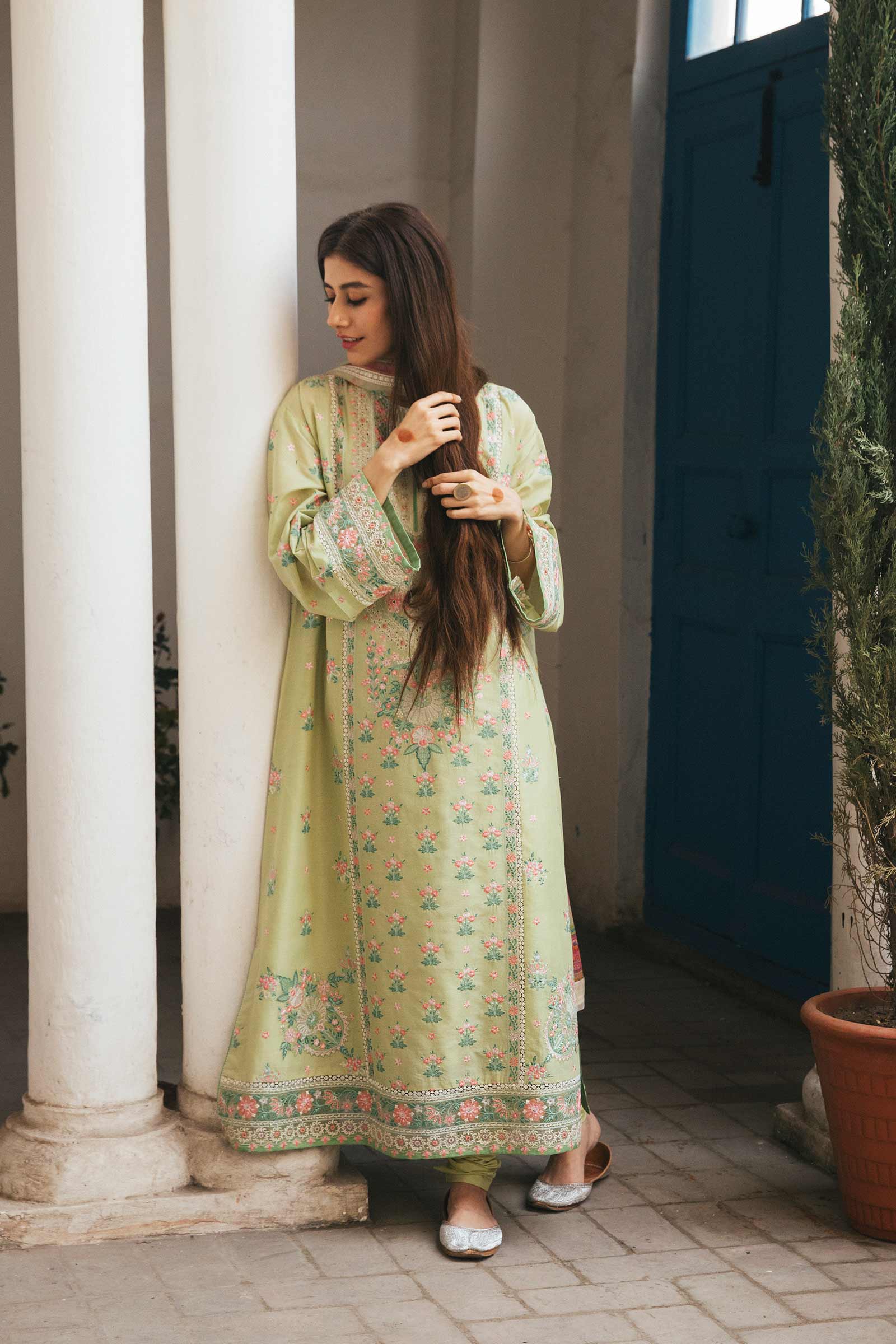 Zara Shahjahan Luxury Eid Lawn Collection 2022 – Eraj-A - Image 3