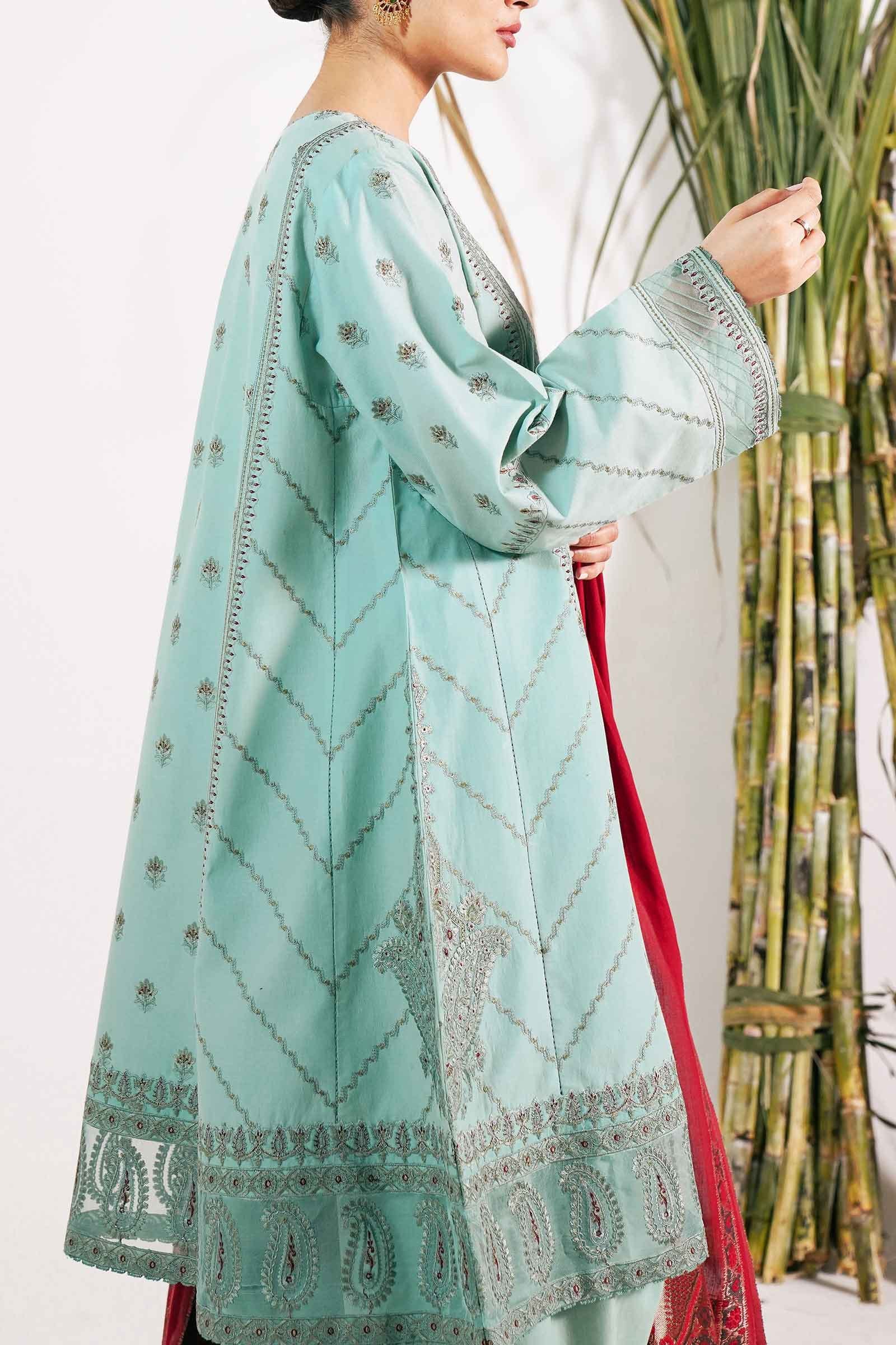 Zara Shahjahan Luxury Lawn Collection 2021 – NOORI-A - Image 4