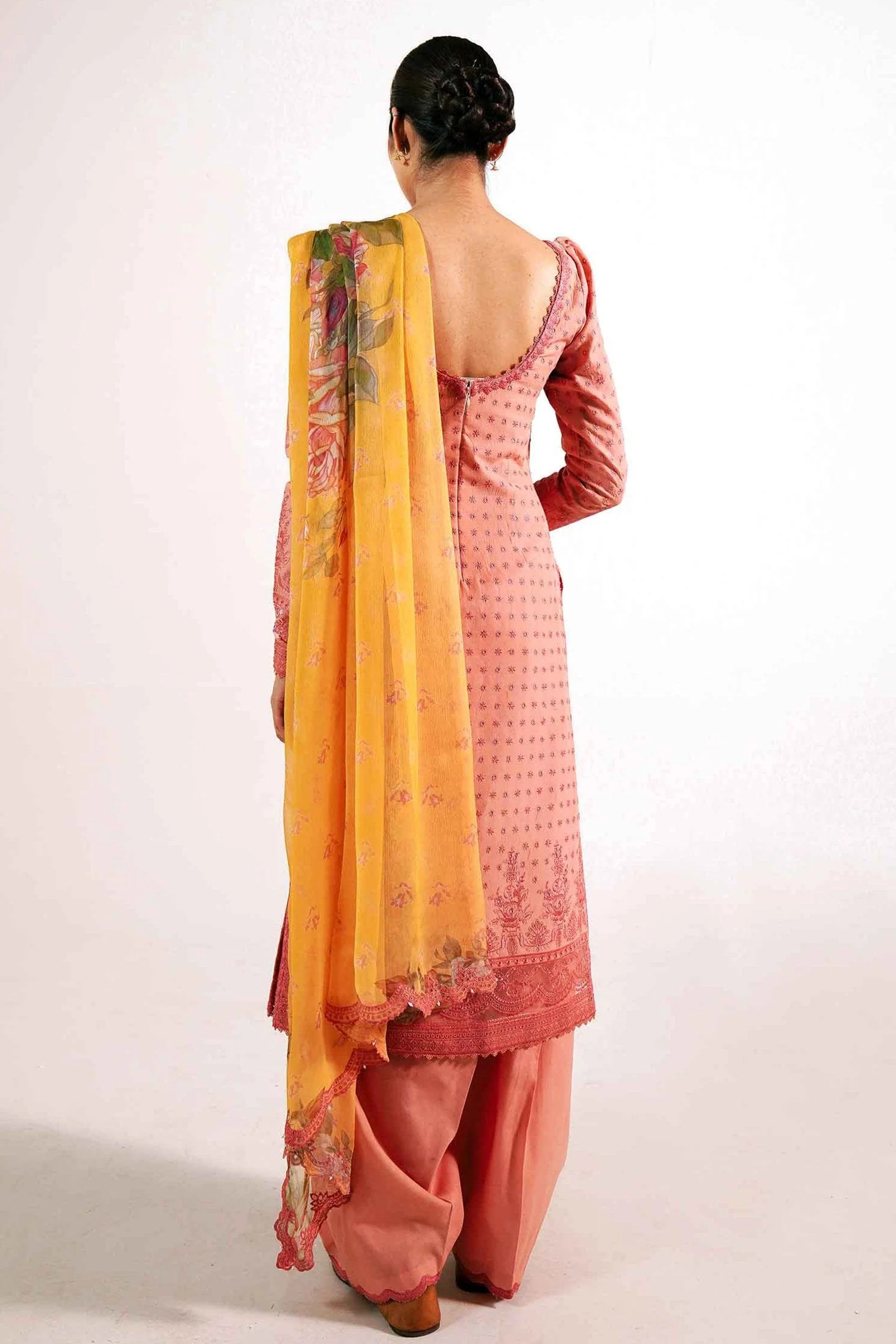 Zara Shahjahan Luxury Lawn Collection 2021 – ZUBAIDA-B - Image 3
