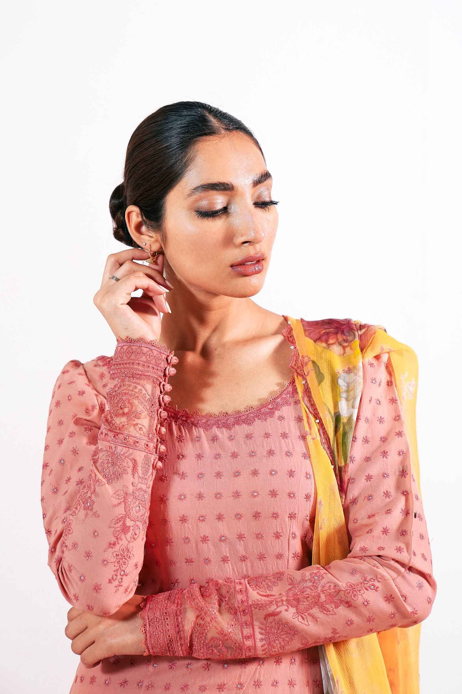 Zara Shahjahan Luxury Lawn Collection 2021 – ZUBAIDA-B - Image 4