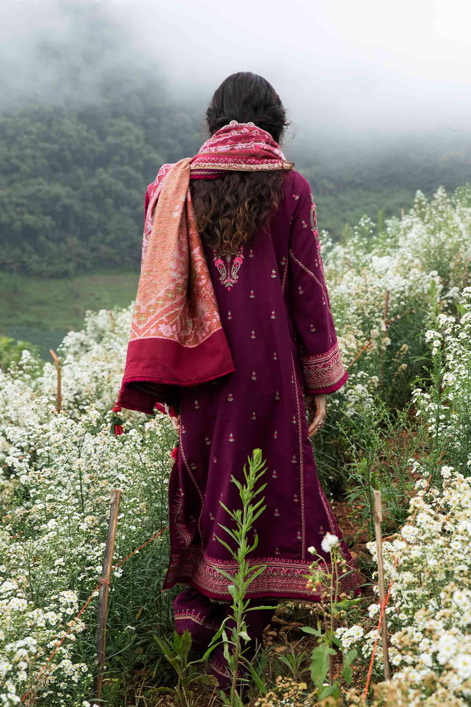 Zara Shahjahan Luxury Winter Collection (with Shawl) – WS22-Ezel - Image 6