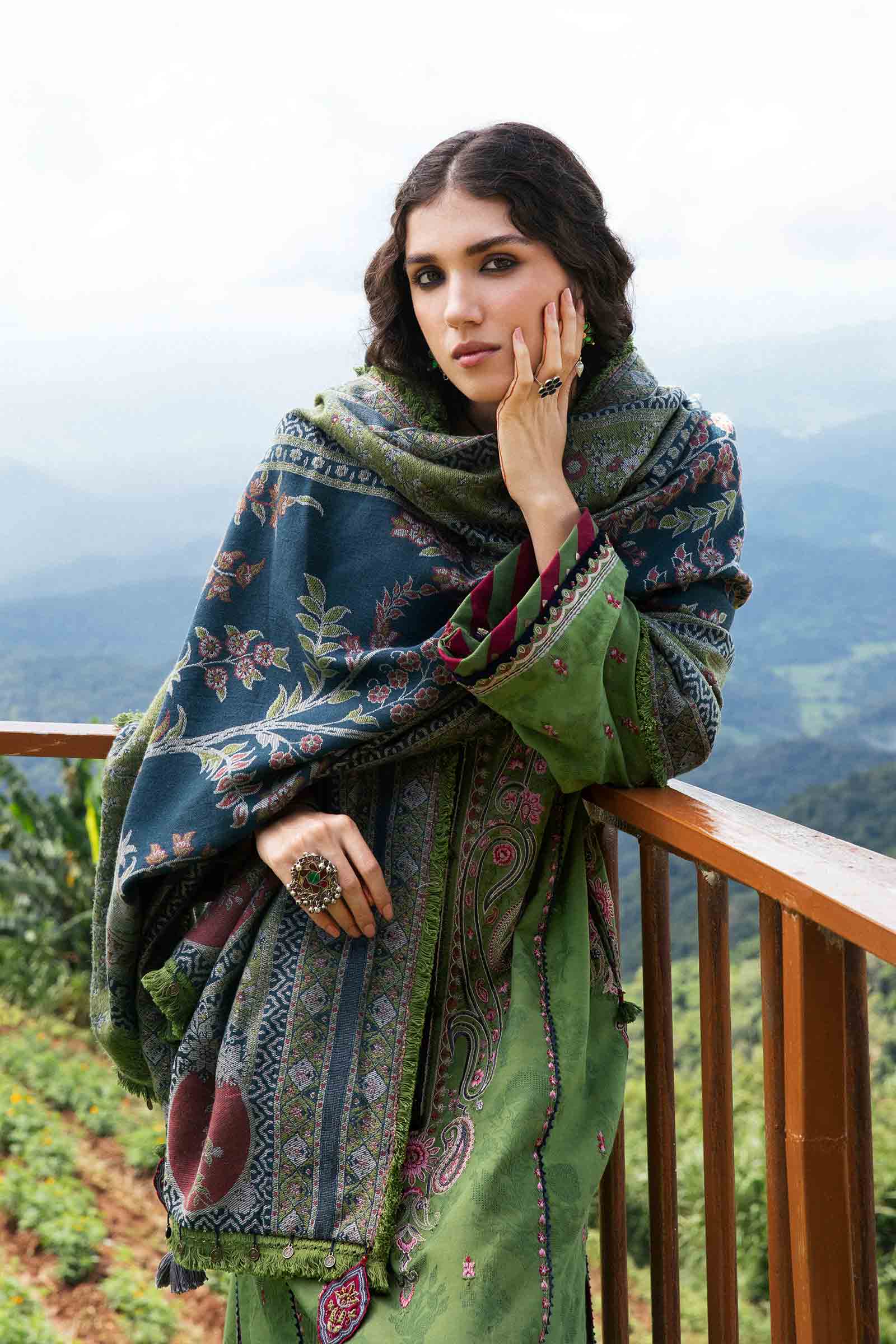 Zara Shahjahan Luxury Winter Collection (with Shawl) – WS22-Zoya - Image 4