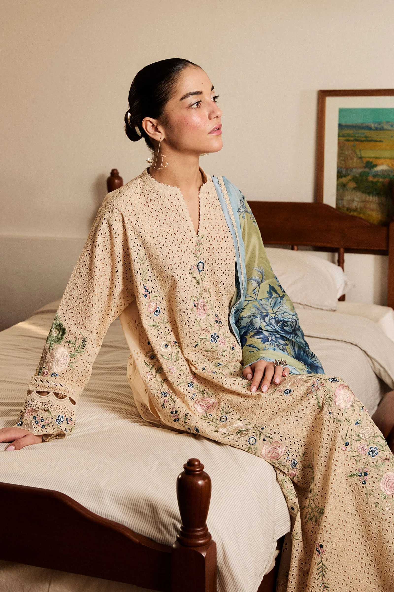 Zara Shahjahan Satori Luxury Lawn – Asa-5A - Image 2