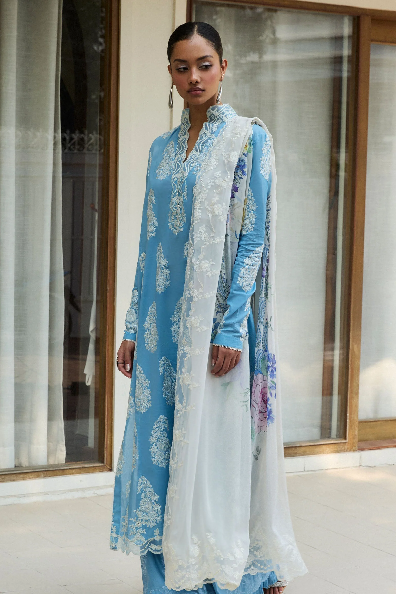 Zara Shahjahan Satori Luxury Lawn – Rai-6B - Image 4