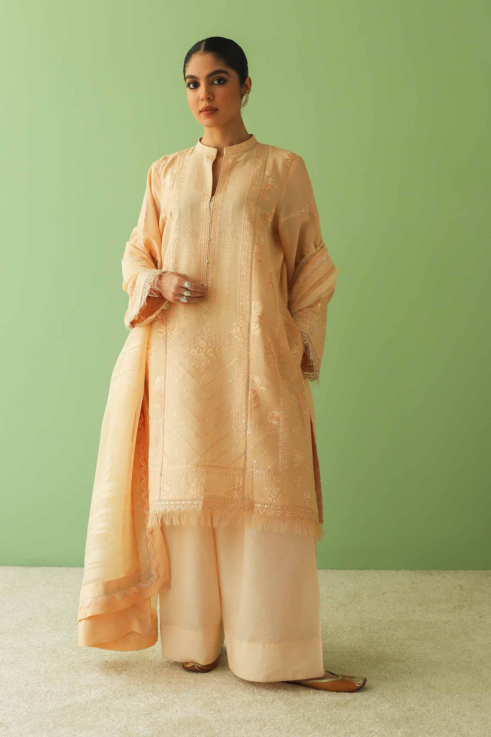 Zara Shahjahan Spring/Summer Lawn Collection – D23-13A - Image 3