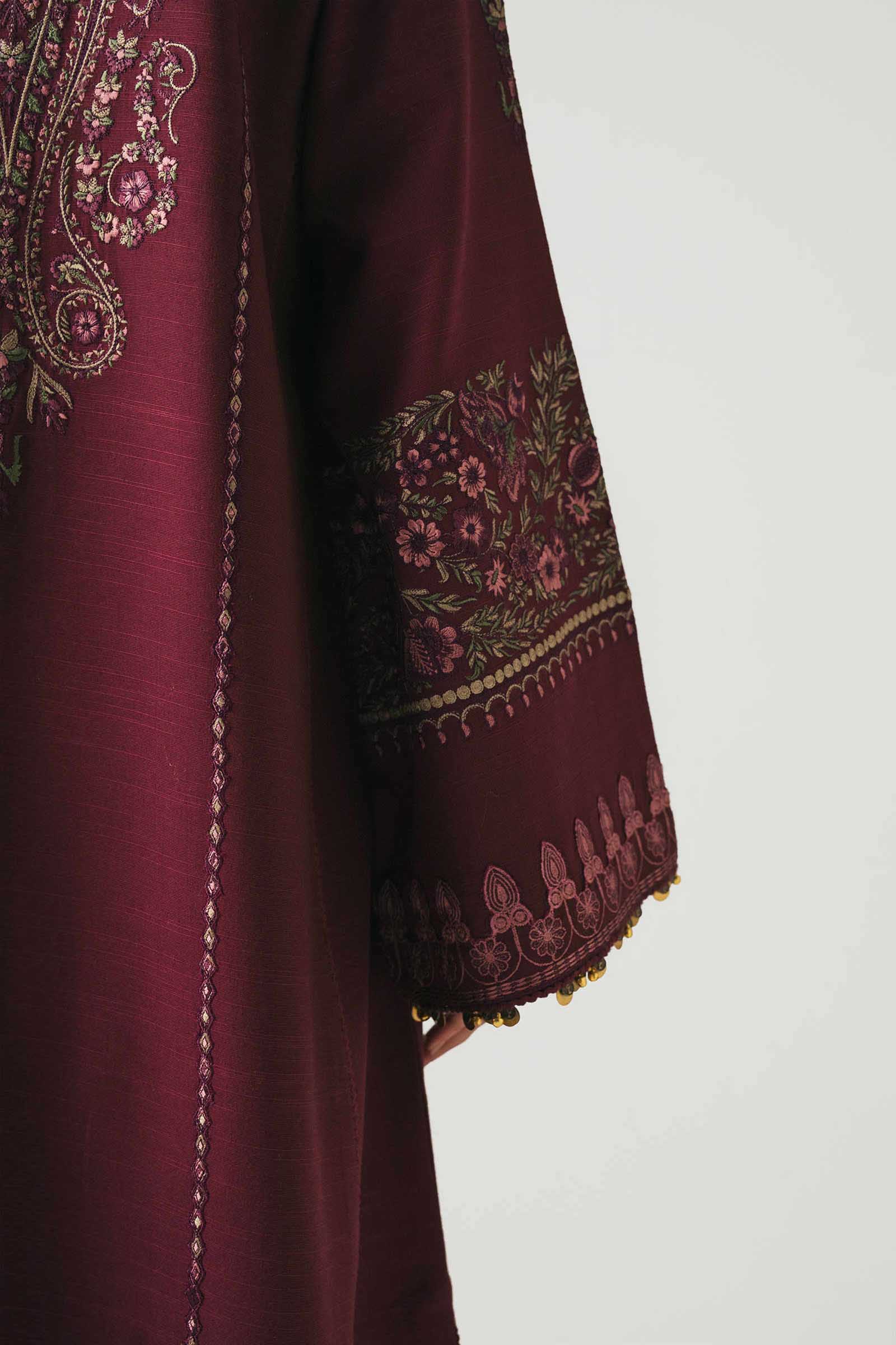 Zara Shahjahan Winter Collection (with Shawl) – Gulalai - Image 4