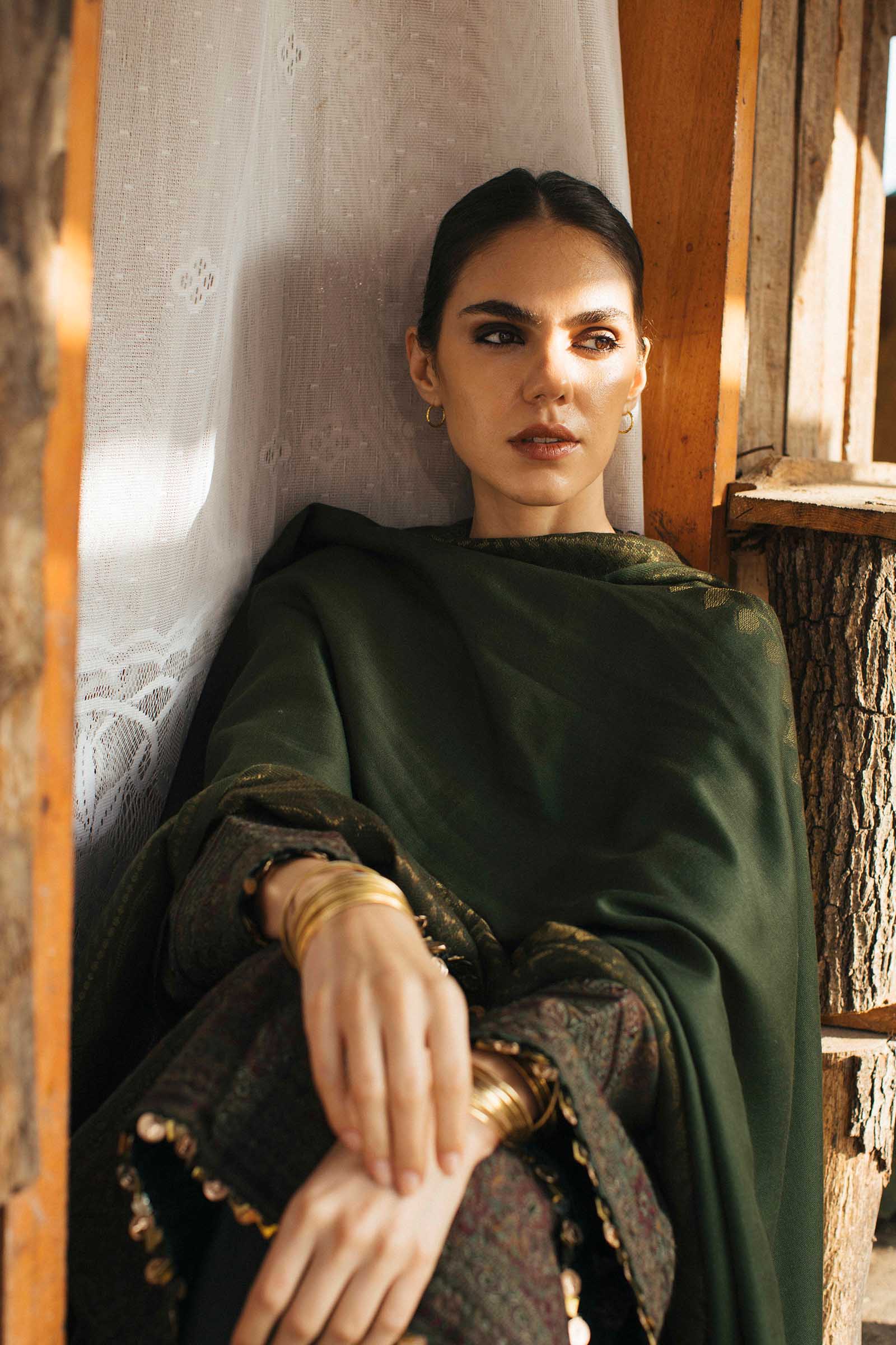 Zara Shahjahan Winter Collection (with Shawl) – Nazneen - Image 4