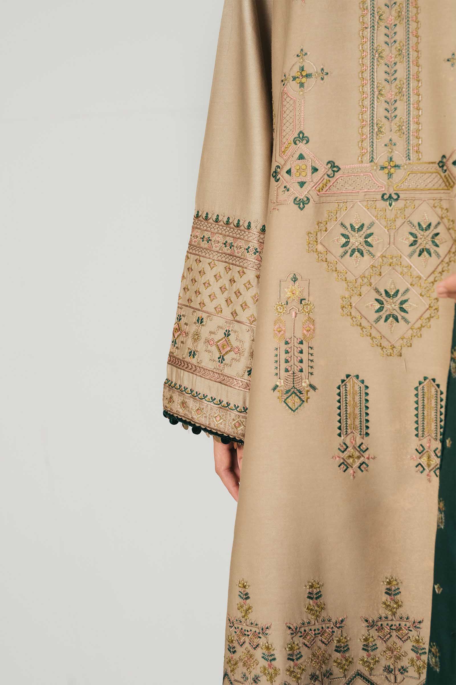 Zara Shahjahan Winter Collection (with Shawl) – Zohra - Image 6
