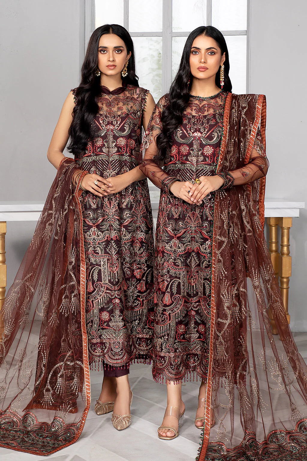 Zarif Bahaar Luxury Formal Collection – MOCHA - Image 6