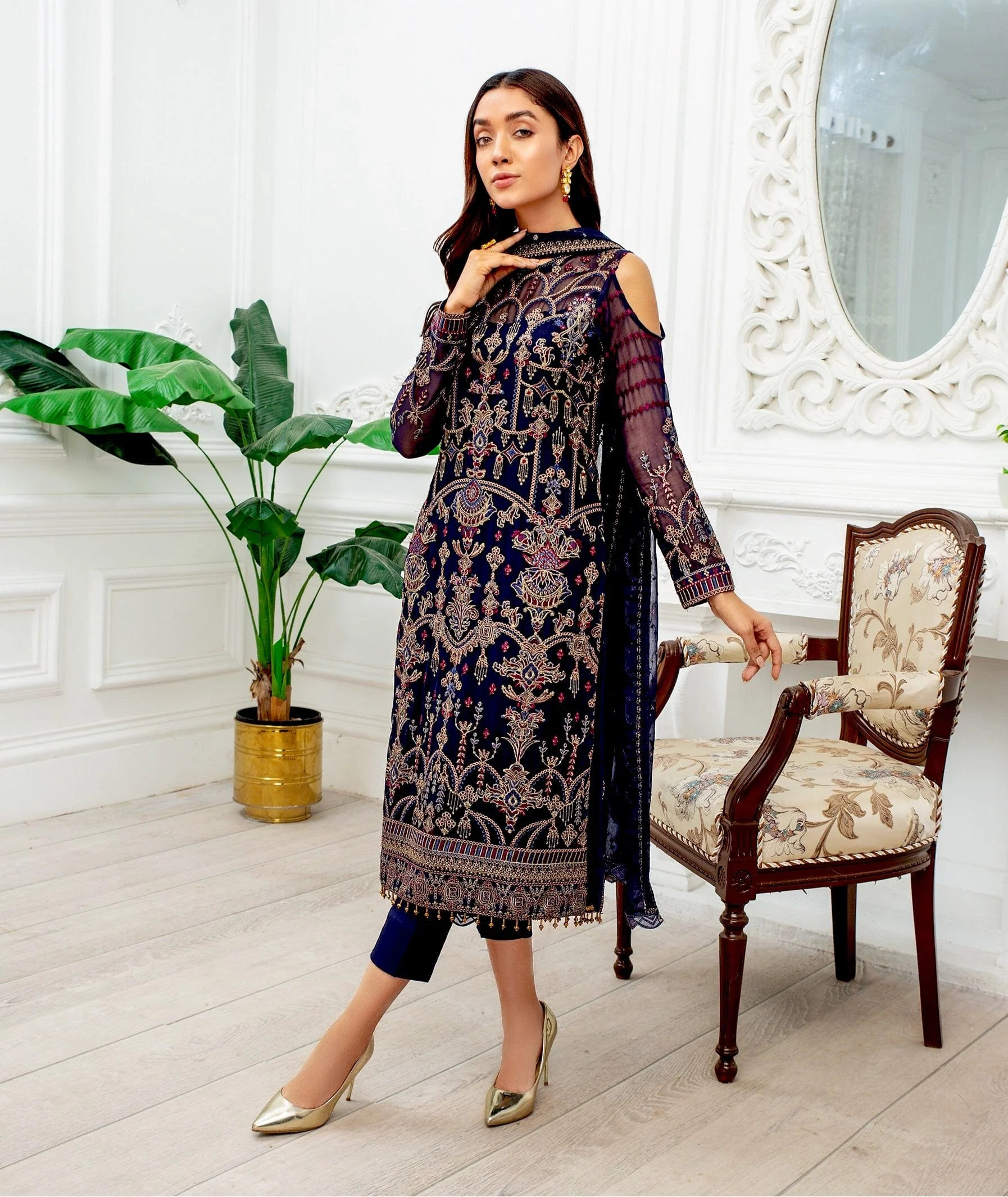 Zarif Dastoor Chiffon Collection 2021 – DHANAK