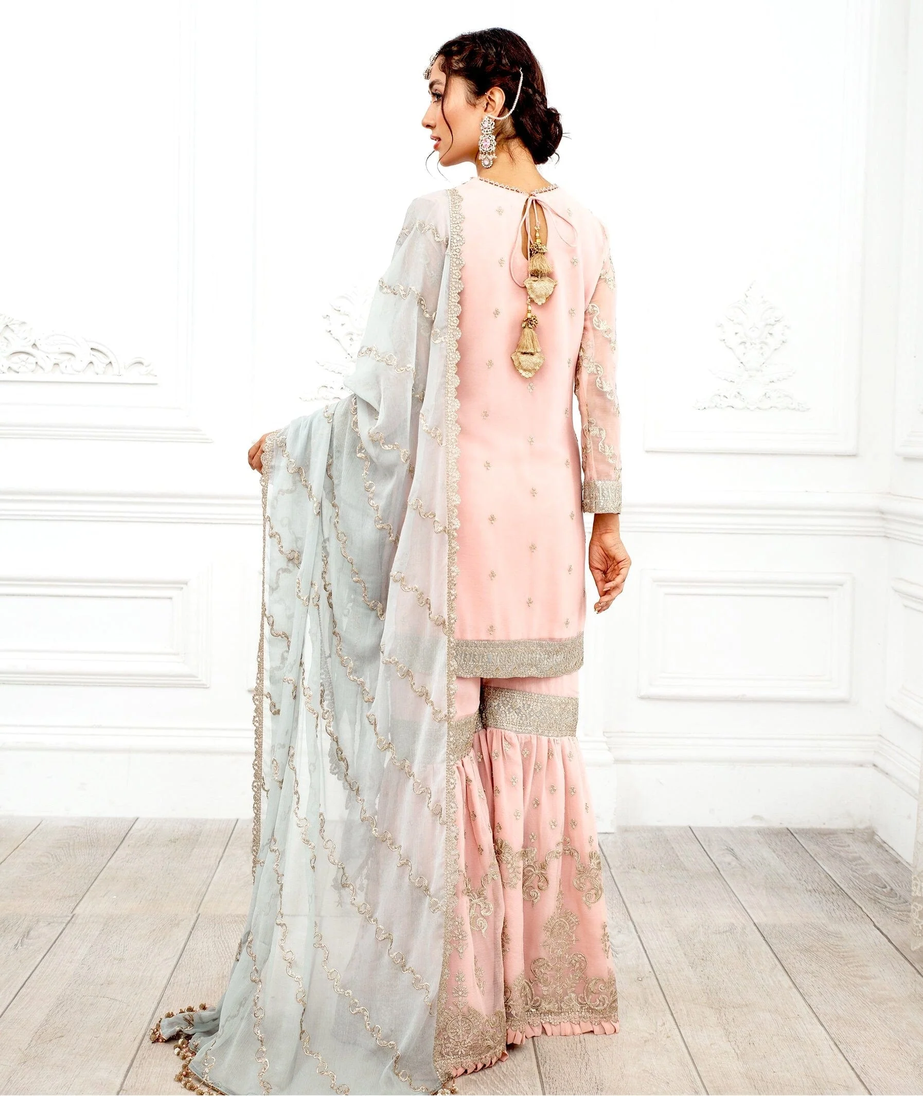 Zarif Dastoor Chiffon Collection 2021 – ROOHI - Image 3