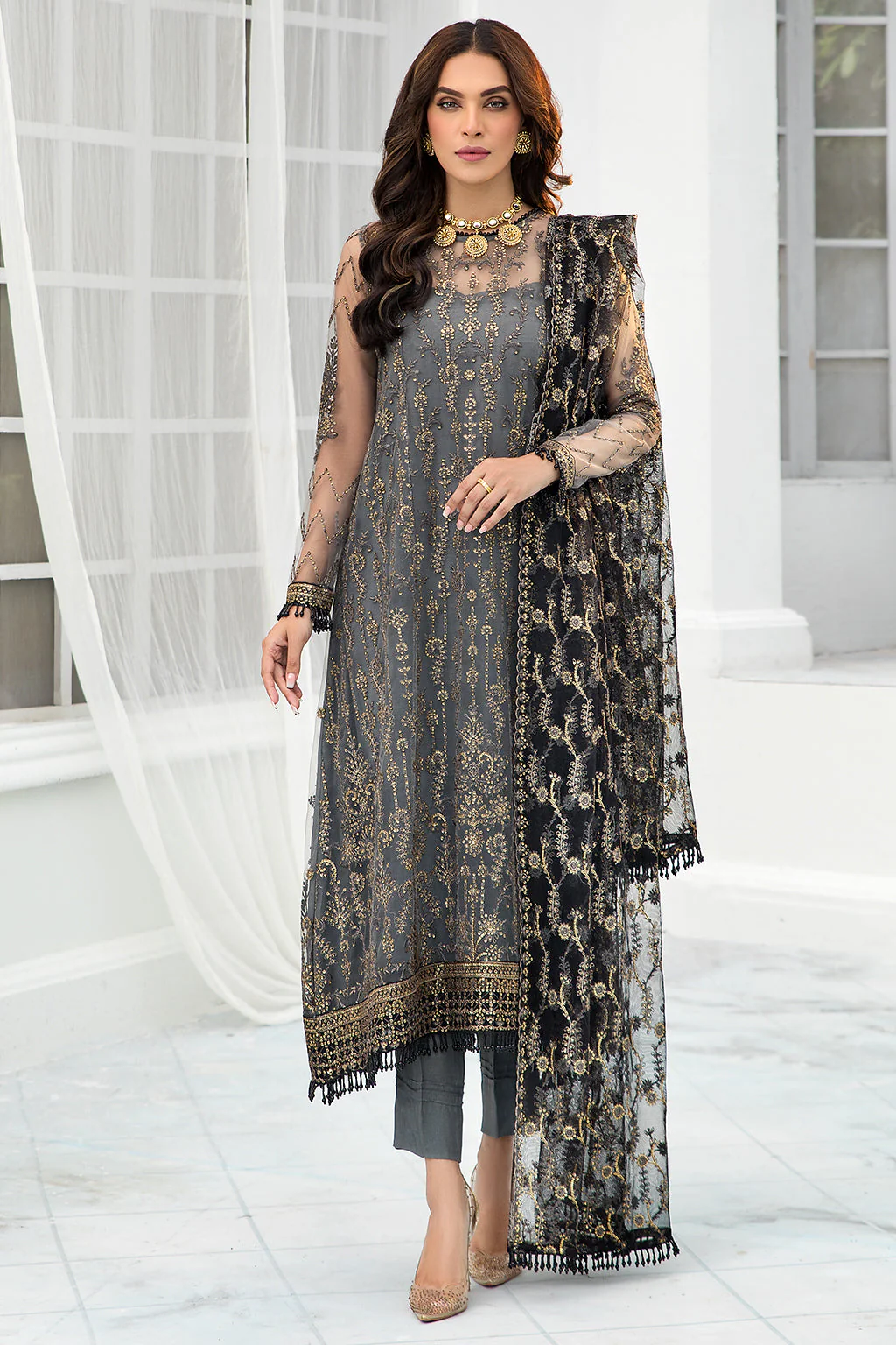 Zarif De Luxury Formal Collection – GRAPHITE