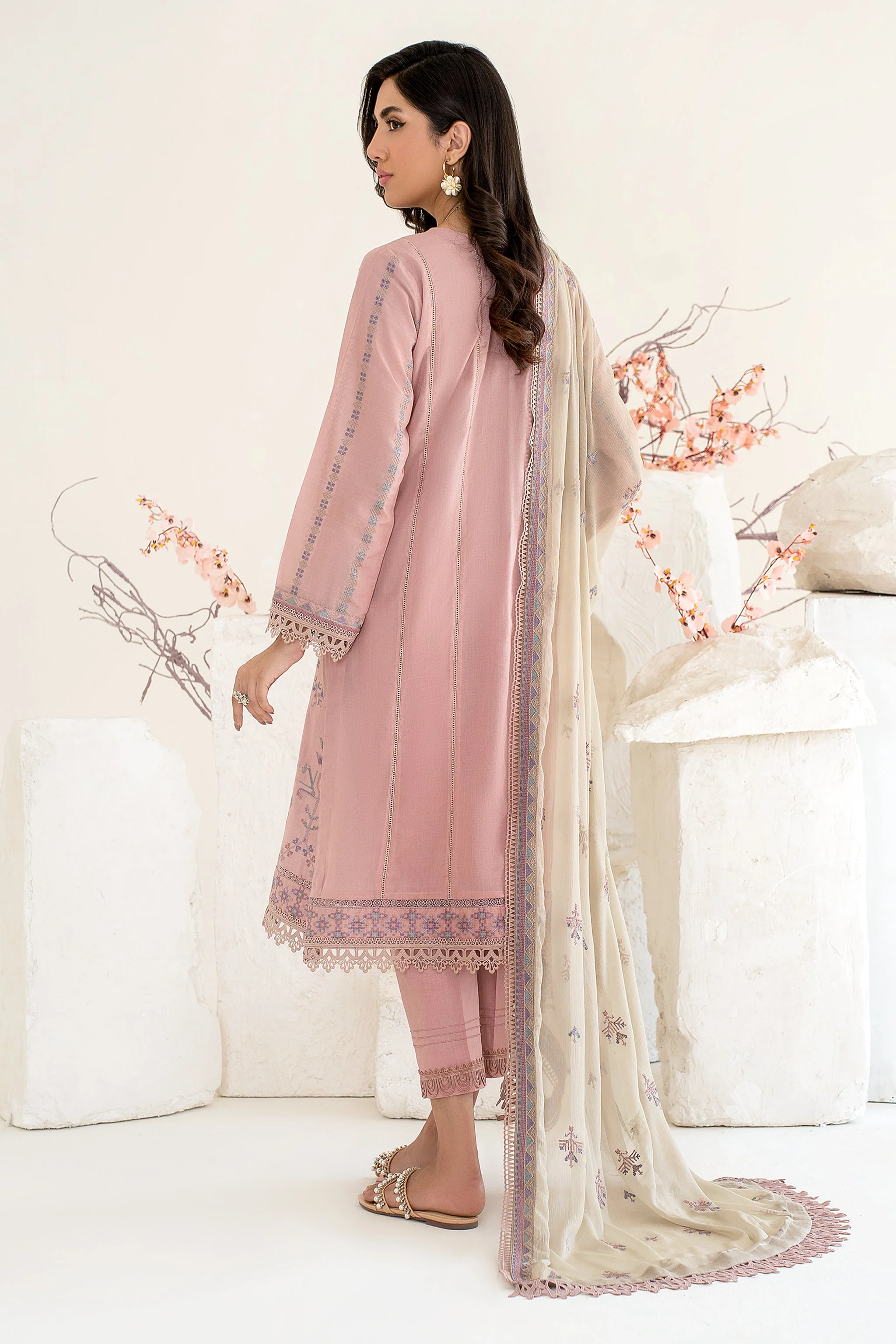 Zarif Eid Lawn Collection 2023 – ZEL 02 Fiona - Image 5