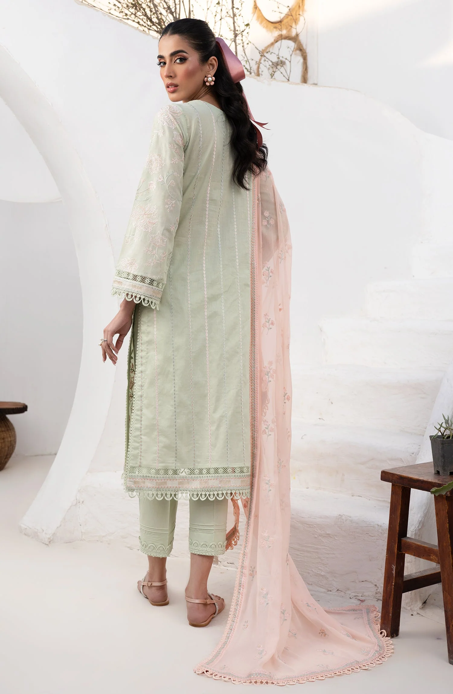 Zarif Eid Lawn Collection 2024 – ZL 03 Sephora - Image 2