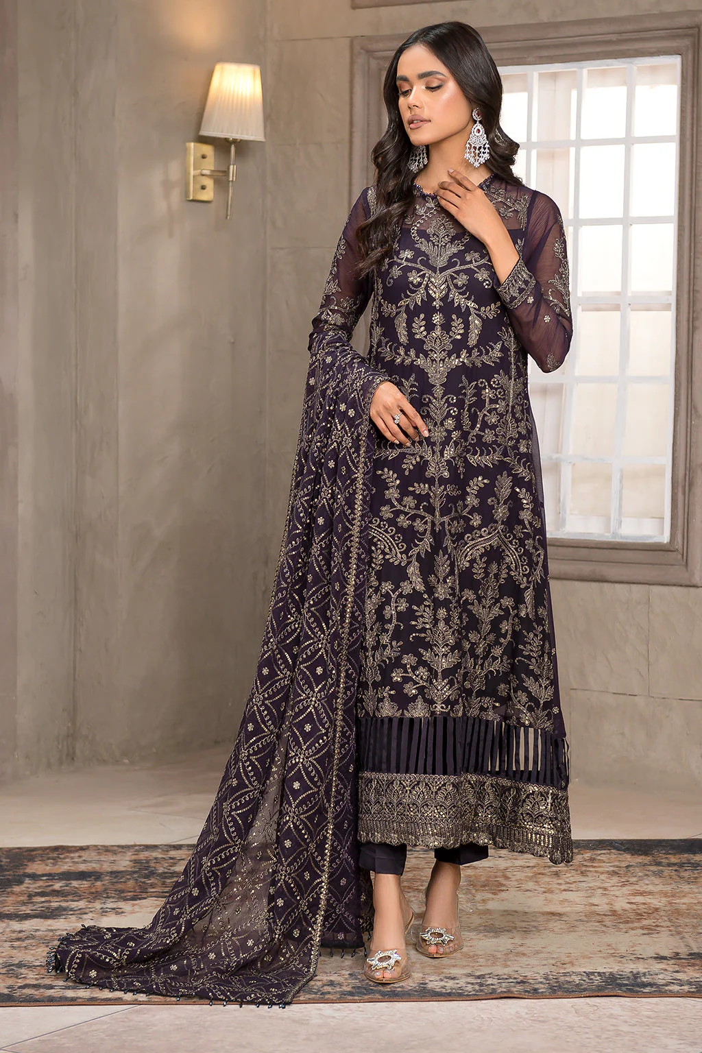 Zarif Falak Luxury Formal Collection – ZF 02 AZALEA
