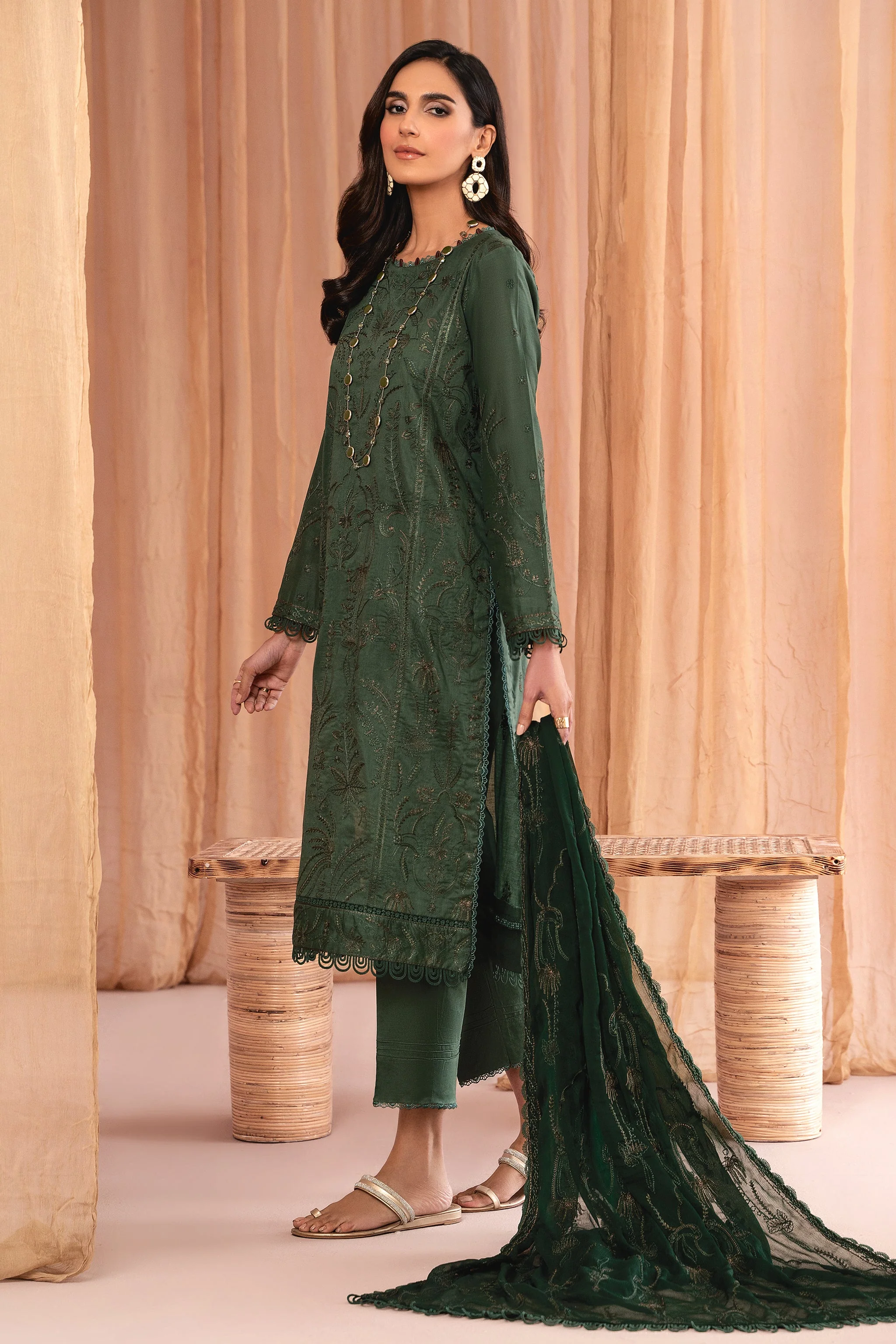 Zarif Festive Eid Lawn Collection – ZEA-01 GRECIA - Image 4