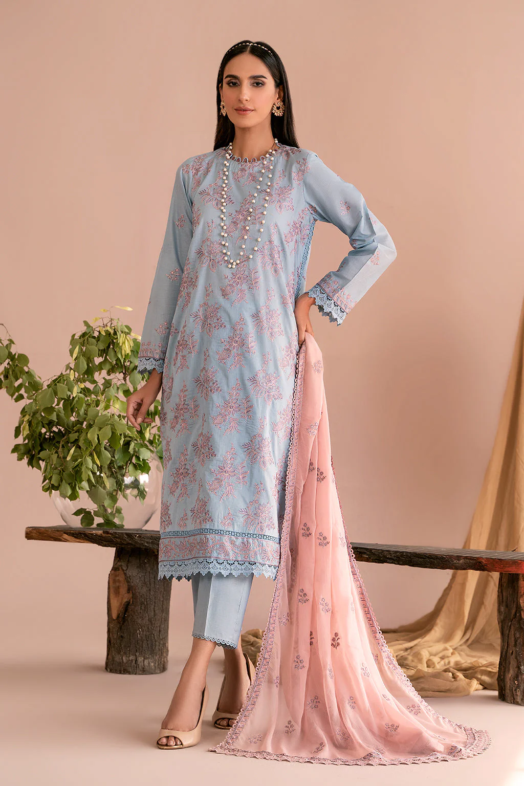 Zarif Festive Eid Lawn Collection – ZEA-07 HAILEY - Image 2