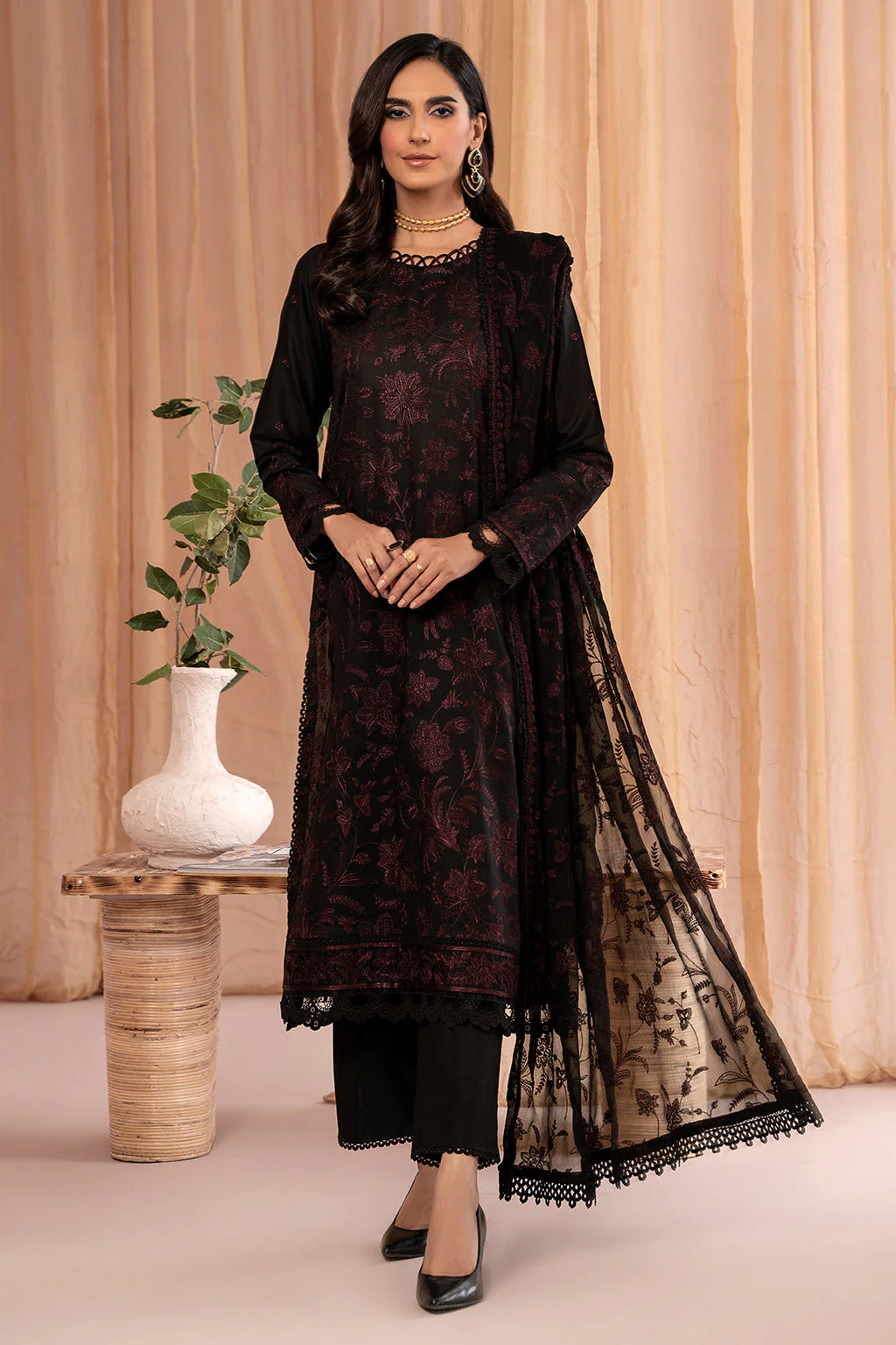 Zarif Festive Eid Lawn Collection – ZEA-10 DAWN - Image 5