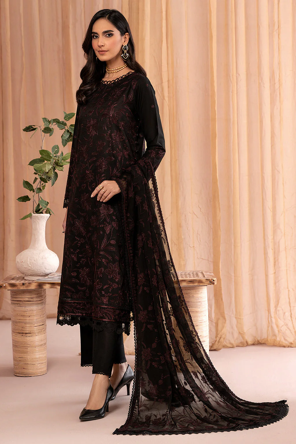 Zarif Festive Eid Lawn Collection – ZEA-10 DAWN - Image 7