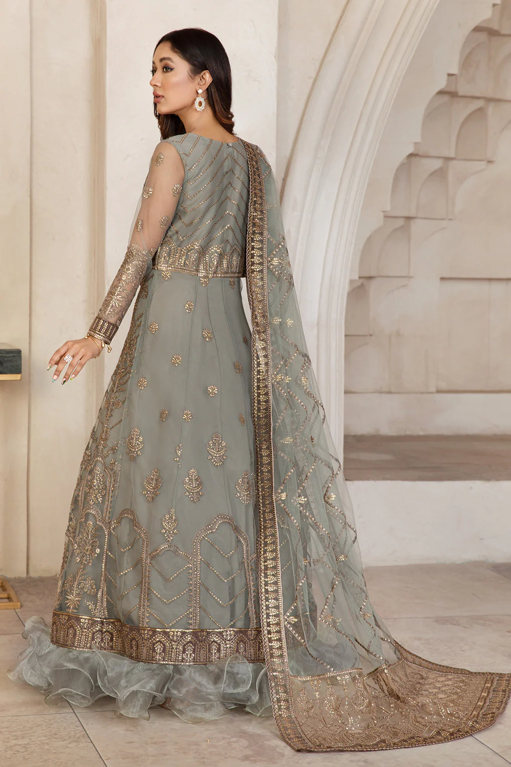 Zarif Gulzaar Luxury Formal Collection – ZFG 01 GUZEL - Image 2