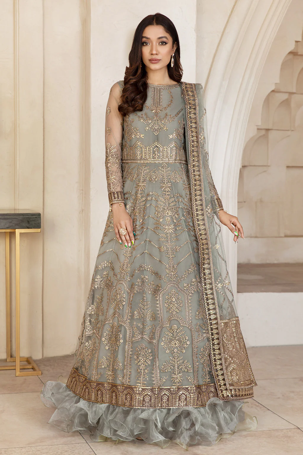 Zarif Gulzaar Luxury Formal Collection – ZFG 01 GUZEL - Image 4