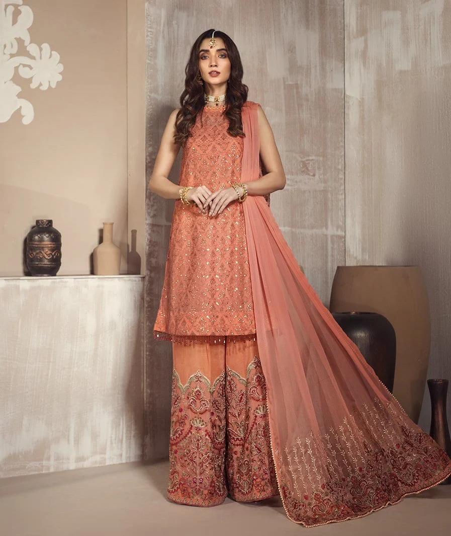 Zarif Mah E Gul Wedding Wear – ZW 10 - Image 3