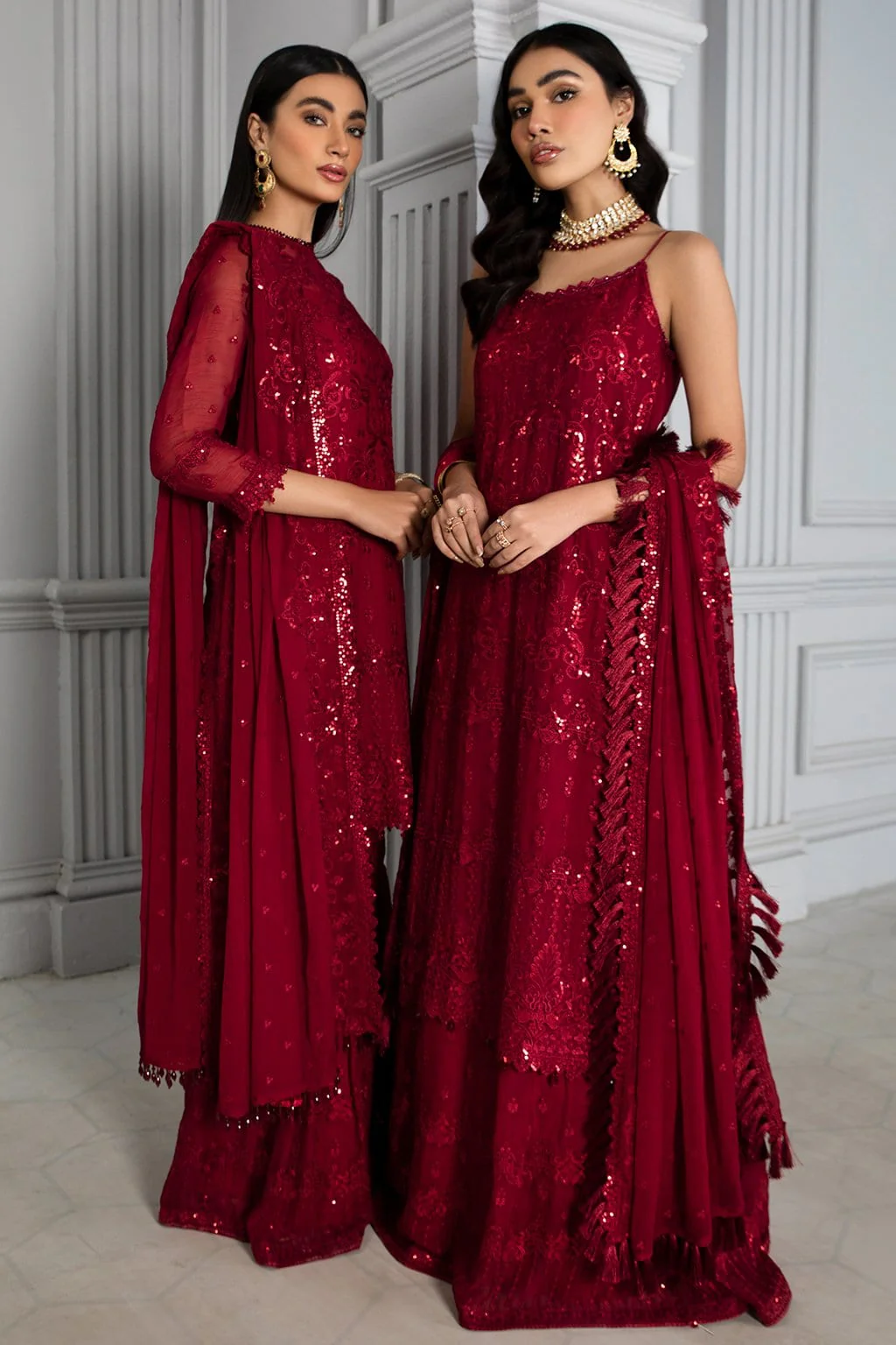 Zarif Misaal Festive Collection 2021 – Z-02 ROSSA - Image 8