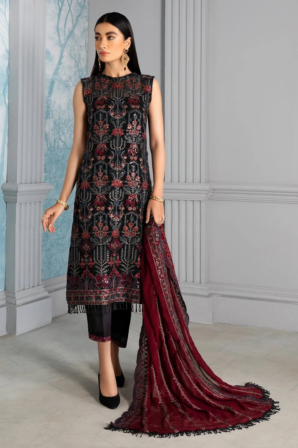 Zarif Misaal Festive Collection 2021 – Z-05 STARLET - Image 13