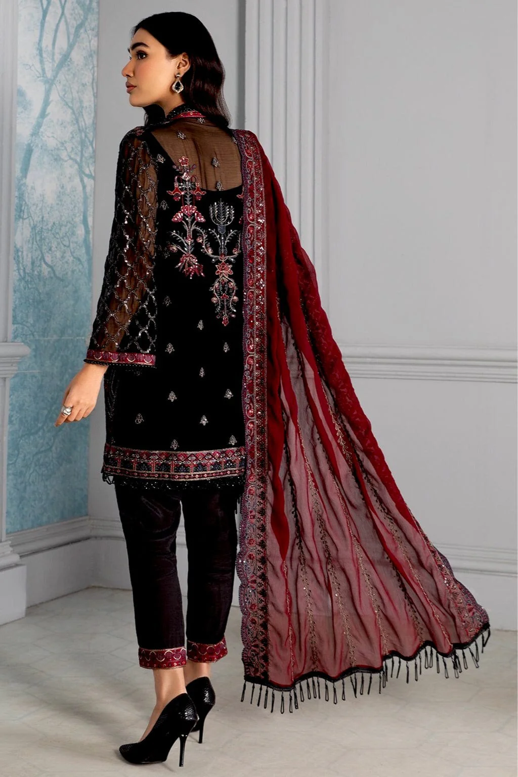 Zarif Misaal Festive Collection 2021 – Z-05 STARLET - Image 5