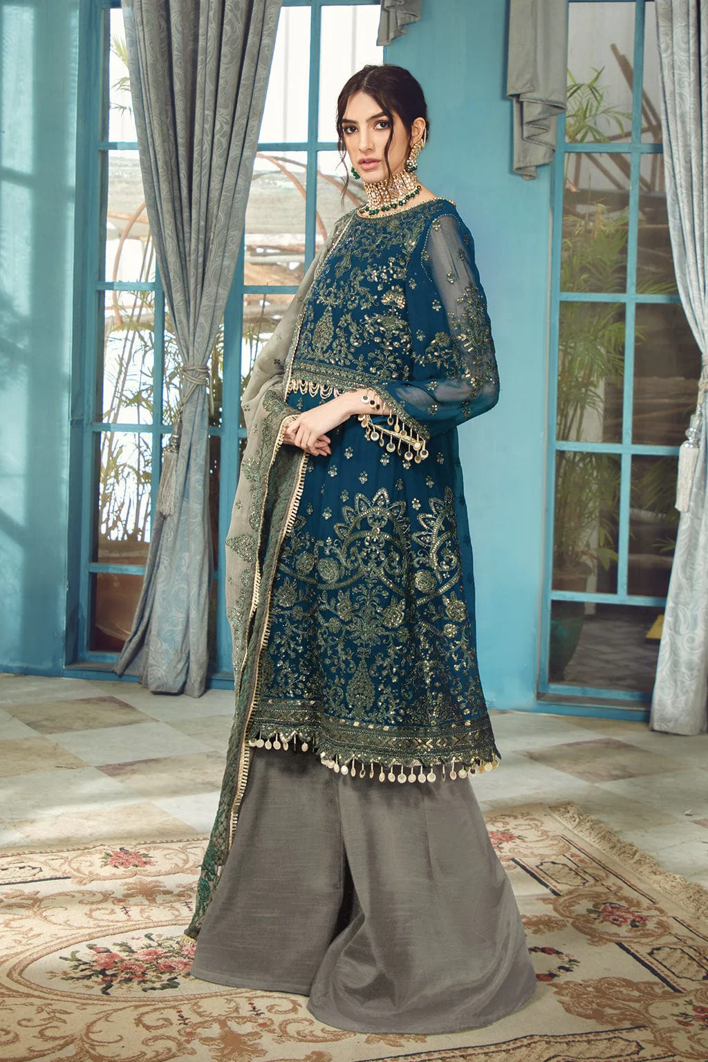 Zarif Rangrez Festive Chiffon Collection – Emelia - Image 11