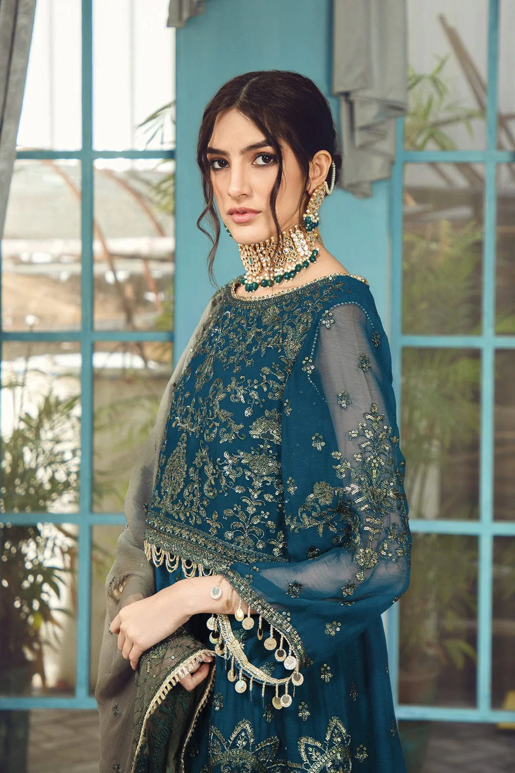 Zarif Rangrez Festive Chiffon Collection – Emelia - Image 12