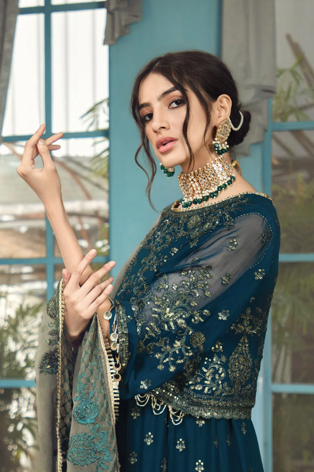 Zarif Rangrez Festive Chiffon Collection – Emelia - Image 13