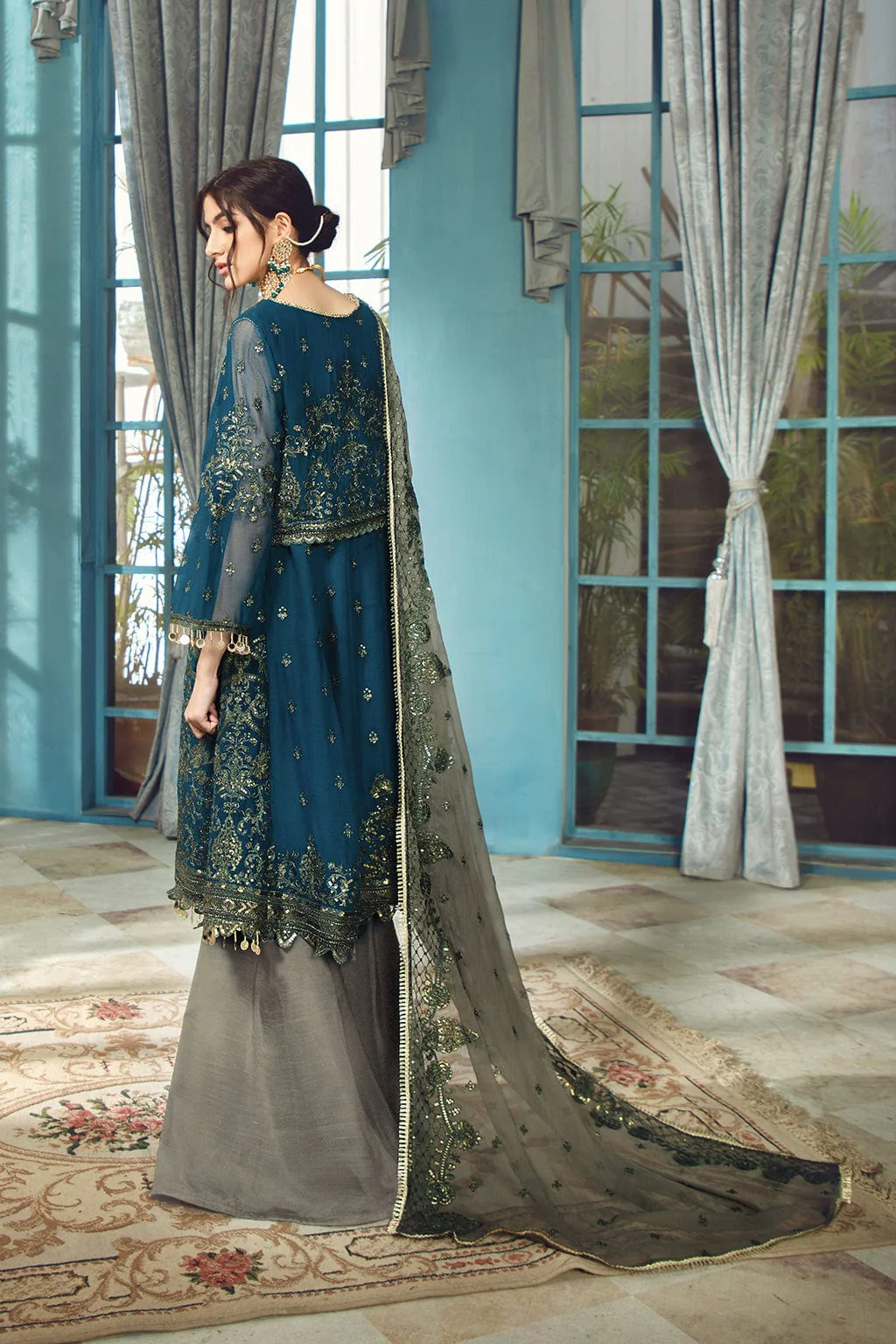 Zarif Rangrez Festive Chiffon Collection – Emelia - Image 5