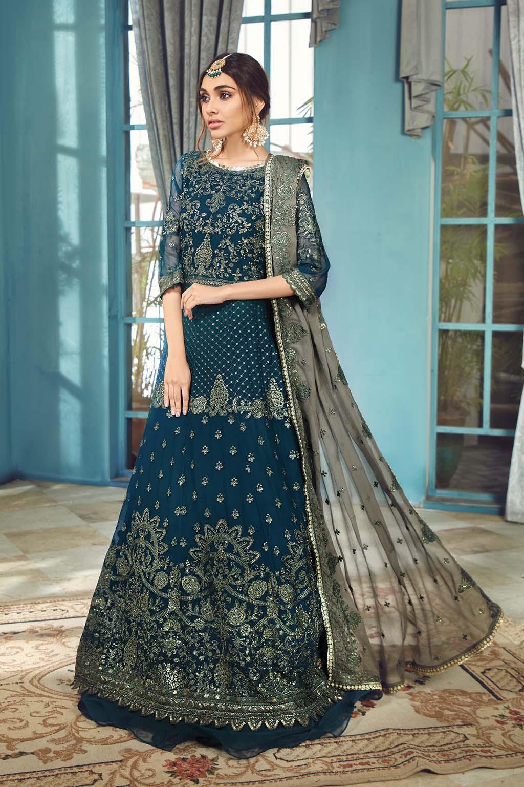 Zarif Rangrez Festive Chiffon Collection – Emelia - Image 6