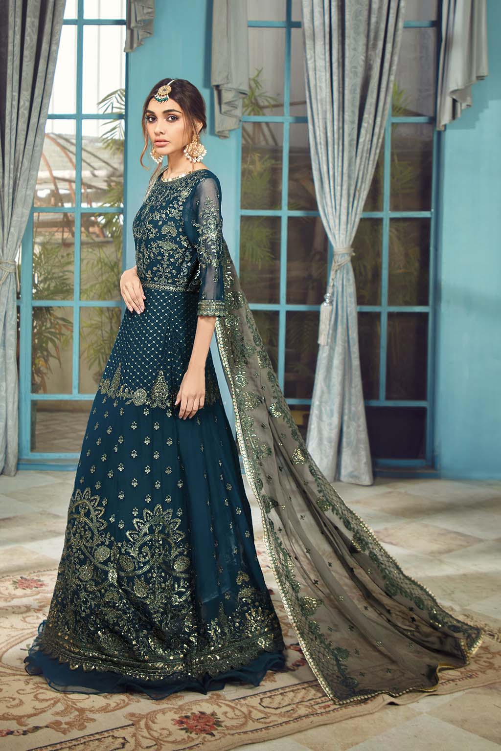 Zarif Rangrez Festive Chiffon Collection – Emelia - Image 8