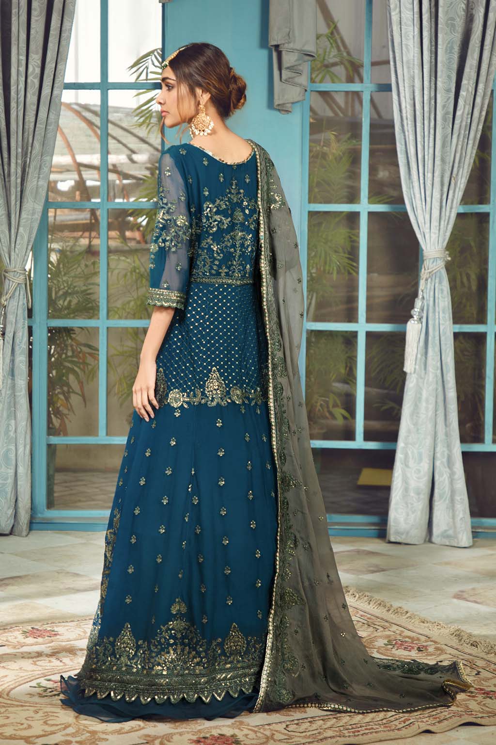 Zarif Rangrez Festive Chiffon Collection – Emelia - Image 9