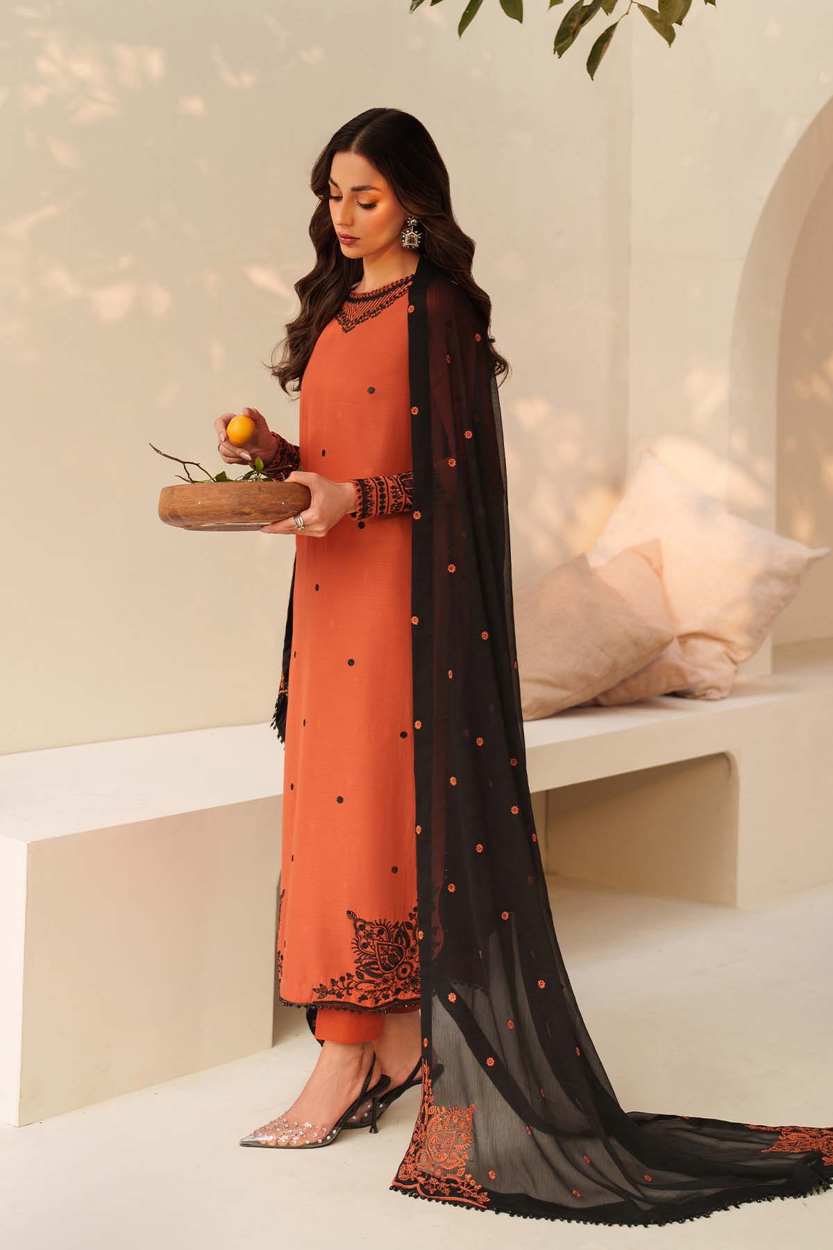 Zarif Tabeer Silk Edit – Sangria - Image 6