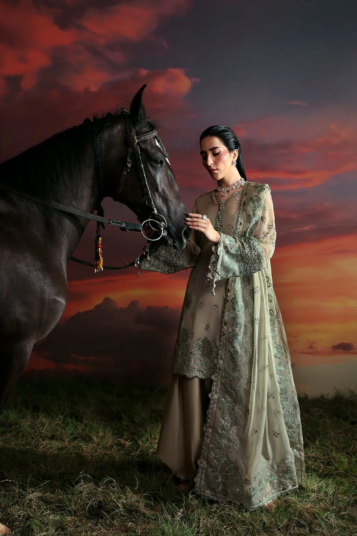 Zarposh Moonlit Muse Luxury Festive Formals – Nerine - Image 3