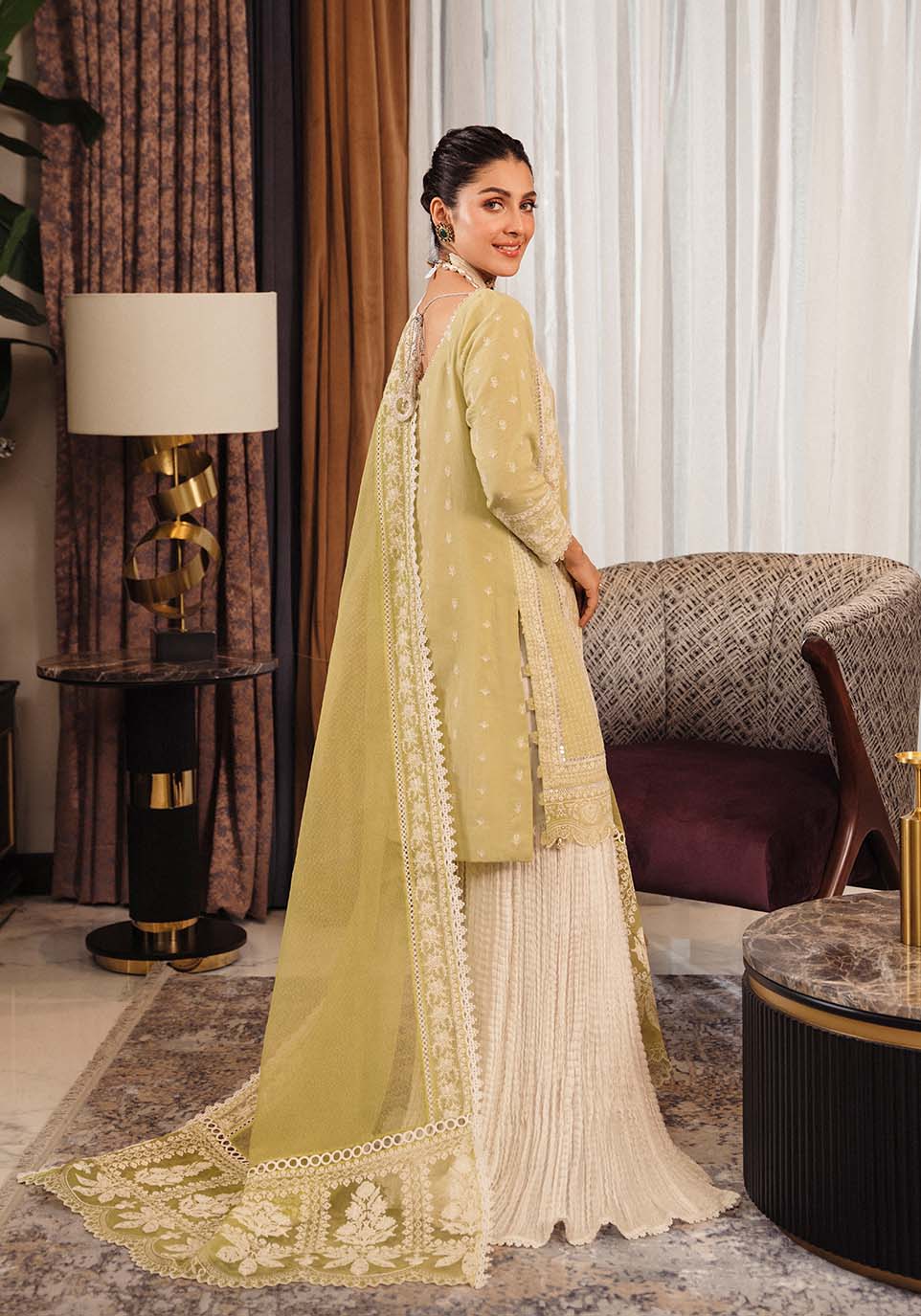 Zarqash Luxury Lawn Collection – ZQL-004 ADINA - Image 3