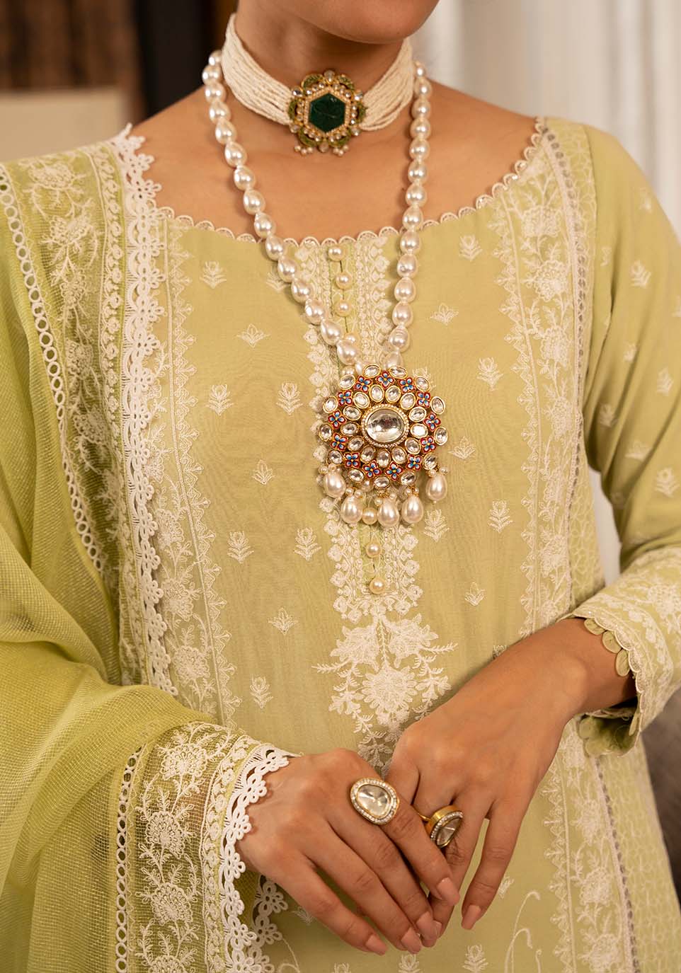 Zarqash Luxury Lawn Collection – ZQL-004 ADINA - Image 4