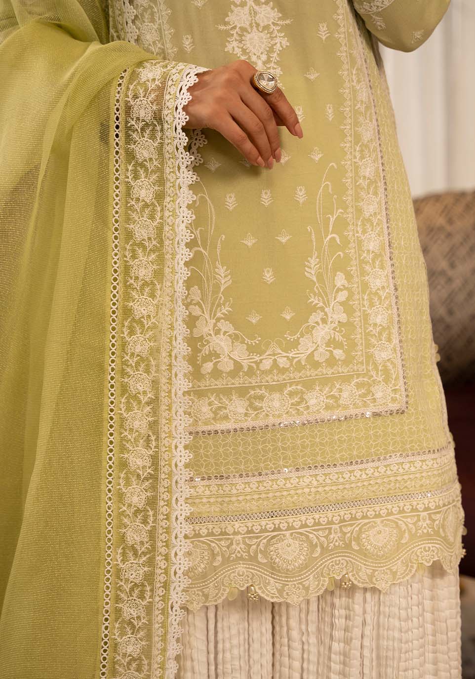 Zarqash Luxury Lawn Collection – ZQL-004 ADINA - Image 5